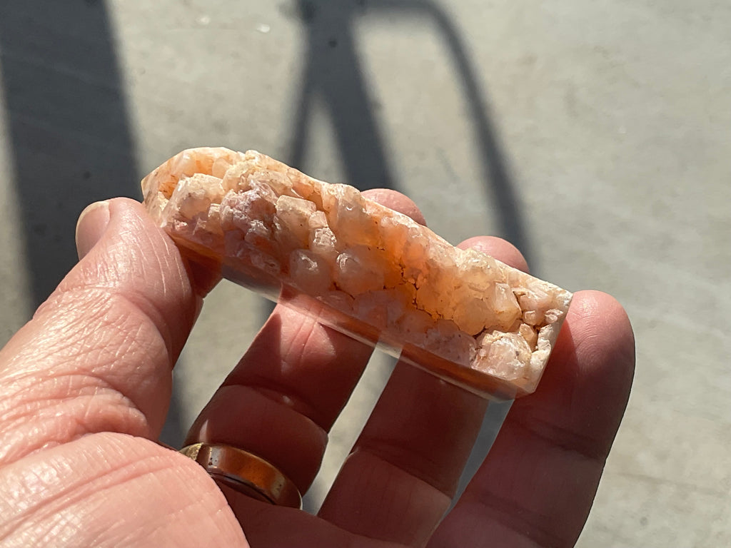 104g Orange Dog Tooth Calcite Generator 2B
