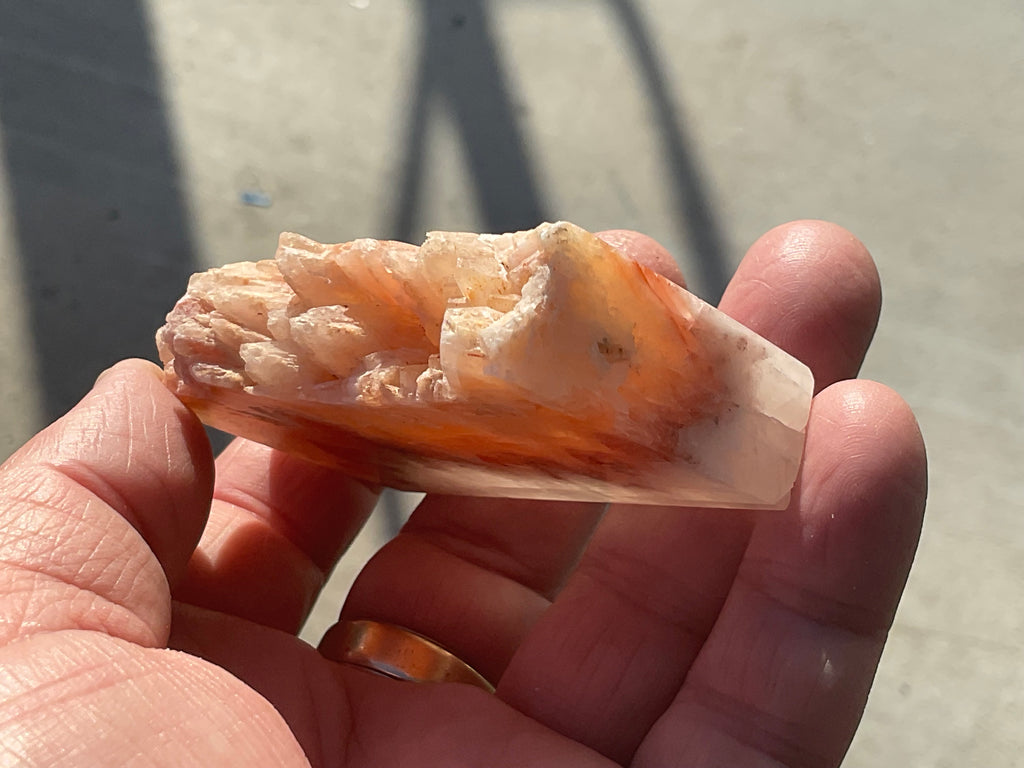 104g Orange Dog Tooth Calcite Generator 2B