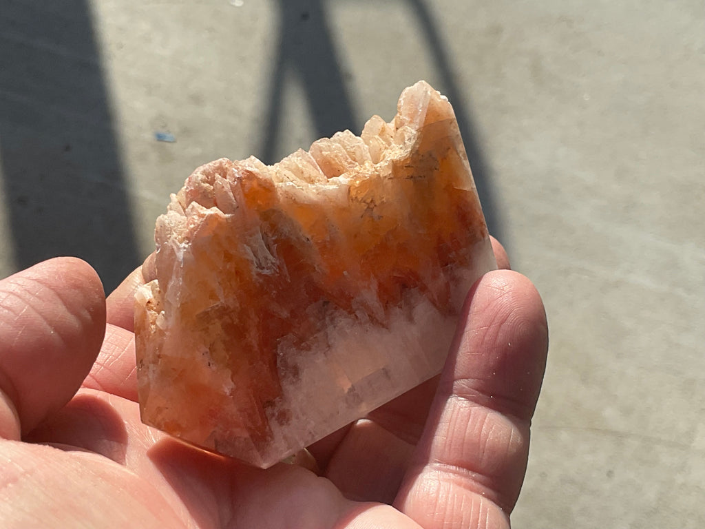 104g Orange Dog Tooth Calcite Generator 2B