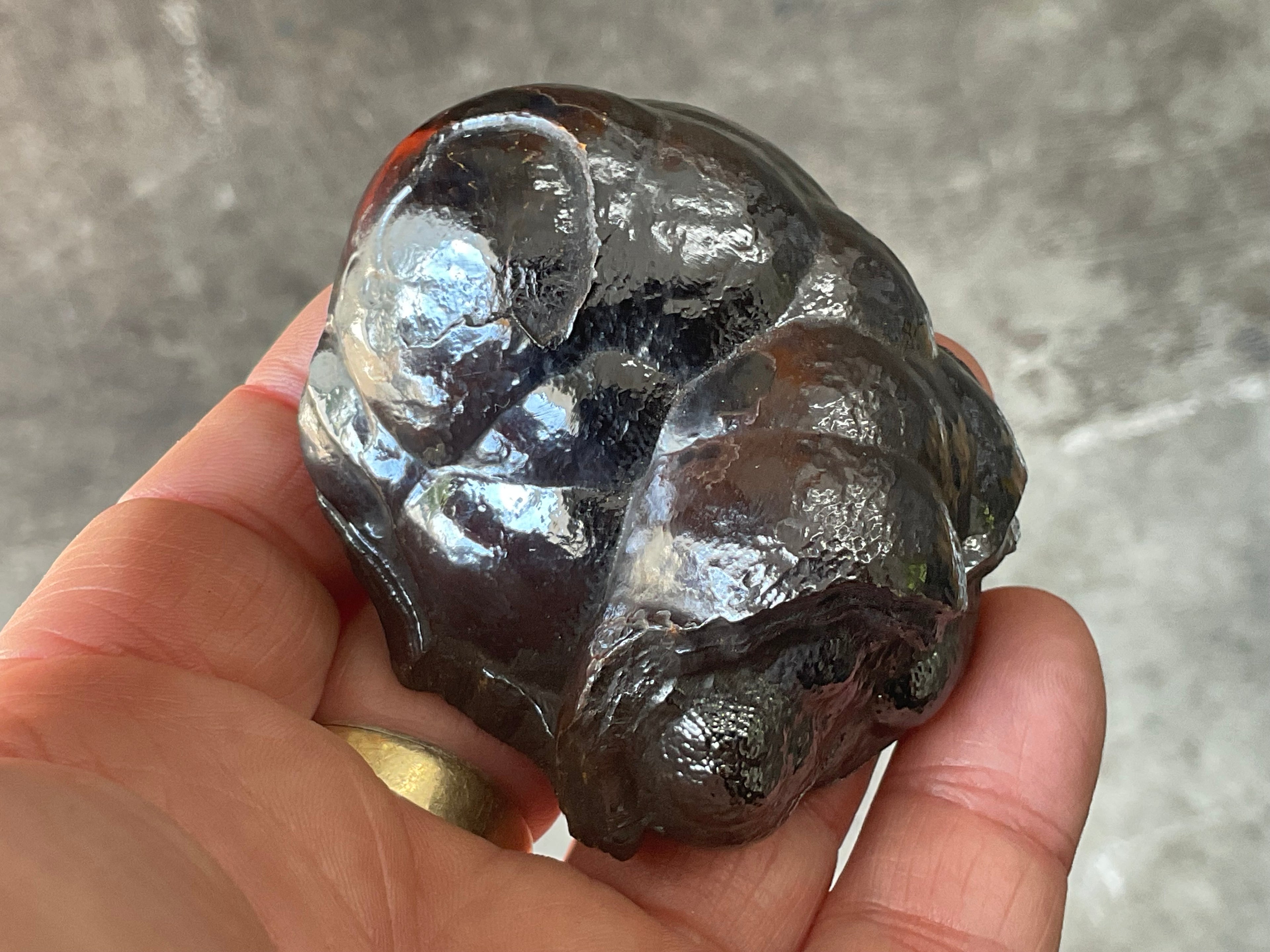 238g Botryoidal Hematite Specimen 4A