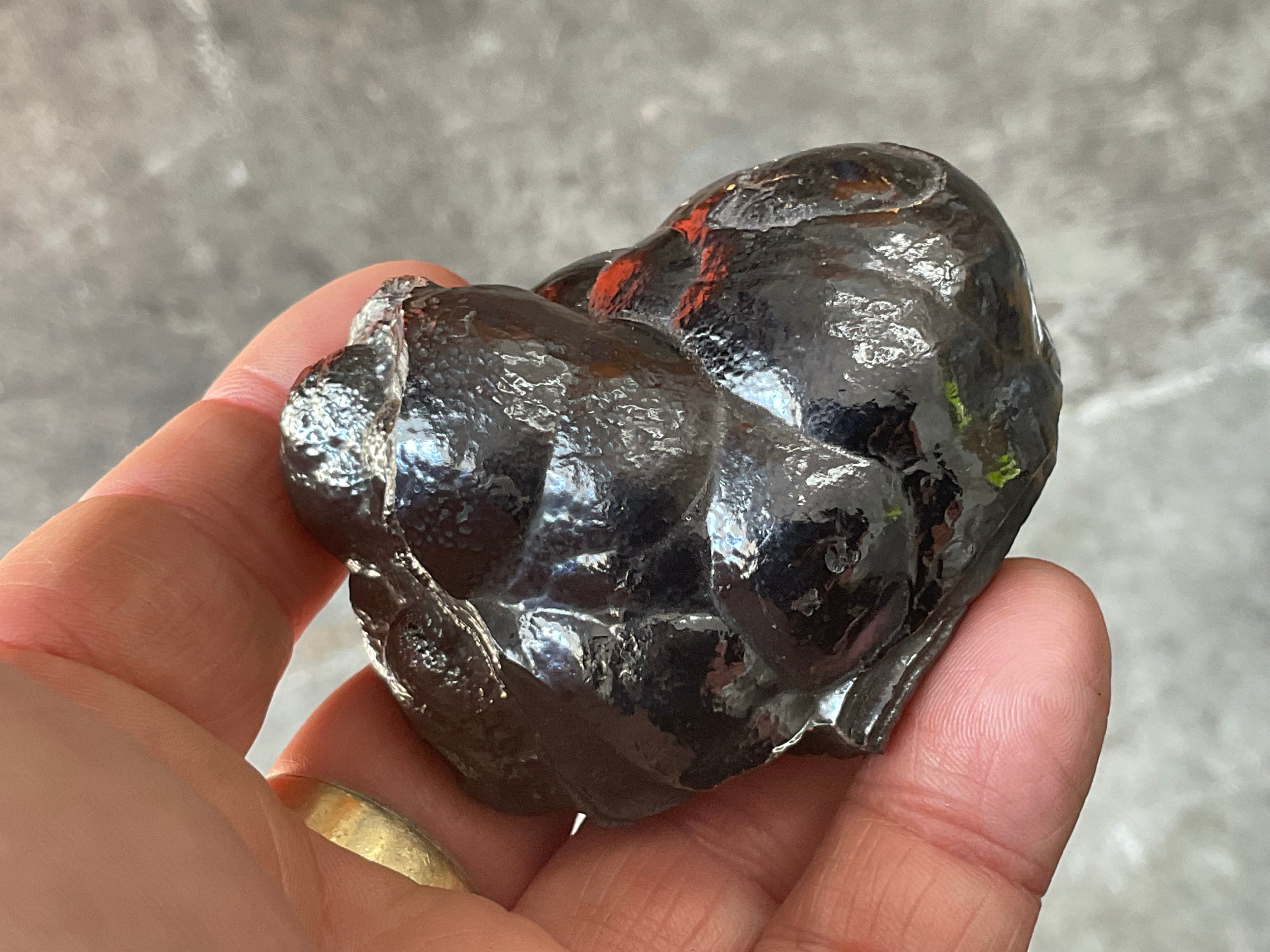 238g Botryoidal Hematite Specimen 4A