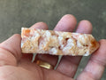 120g Orange Dog Tooth Calcite Generator 3B