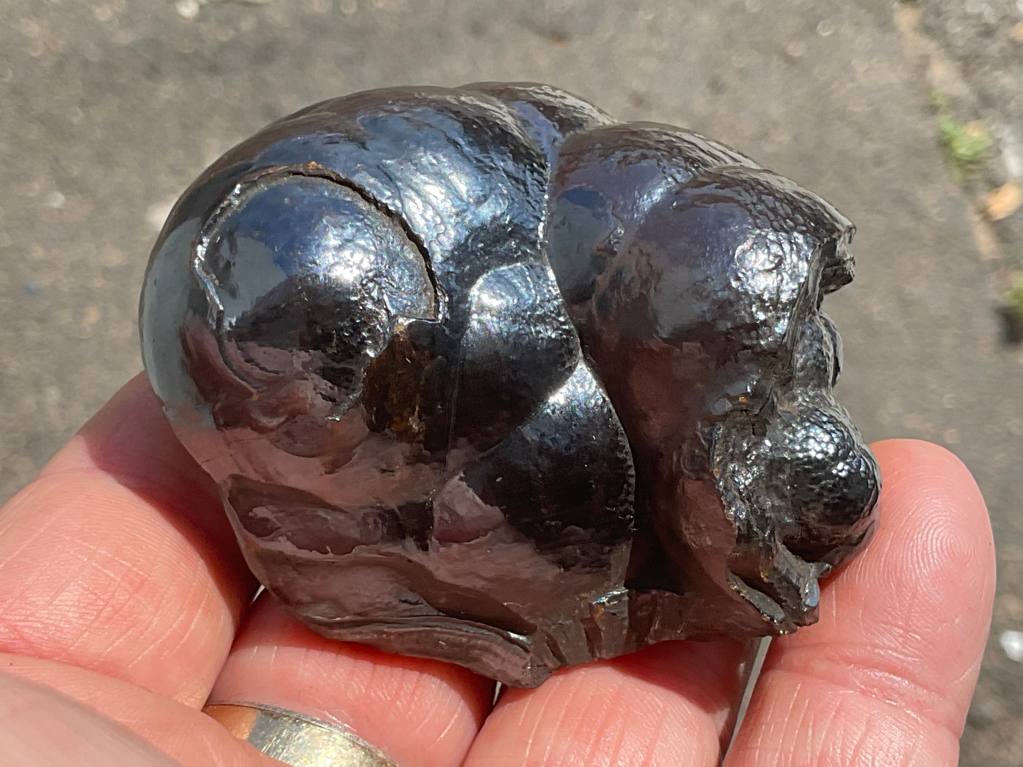 238g Botryoidal Hematite Specimen 4A