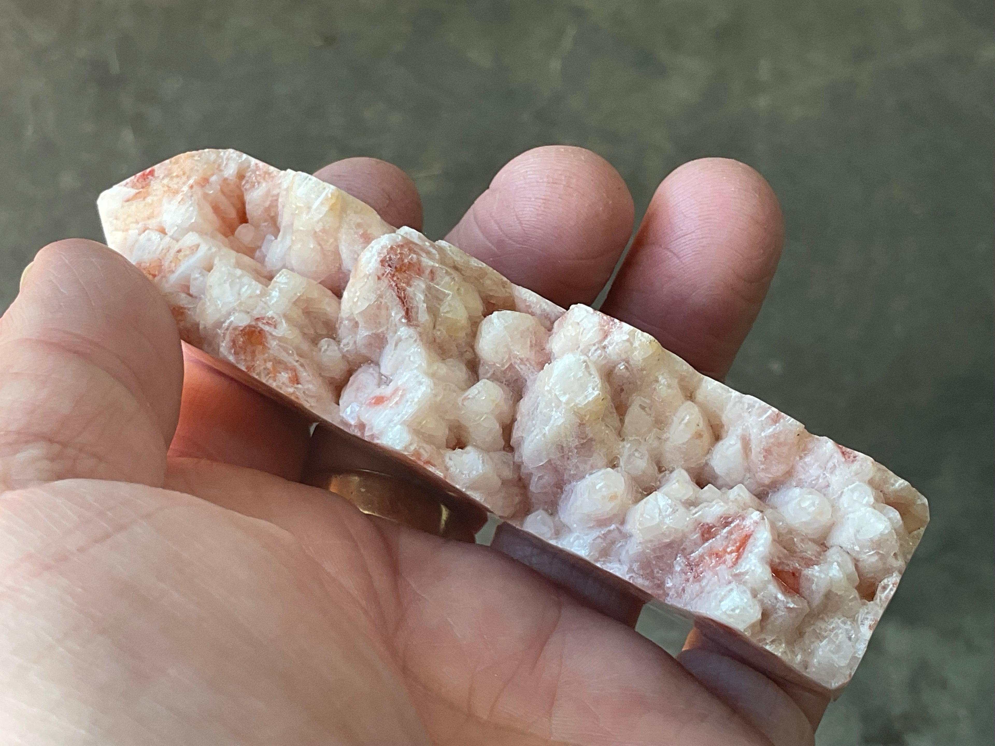 144g Orange Dog Tooth Calcite Generator 4B
