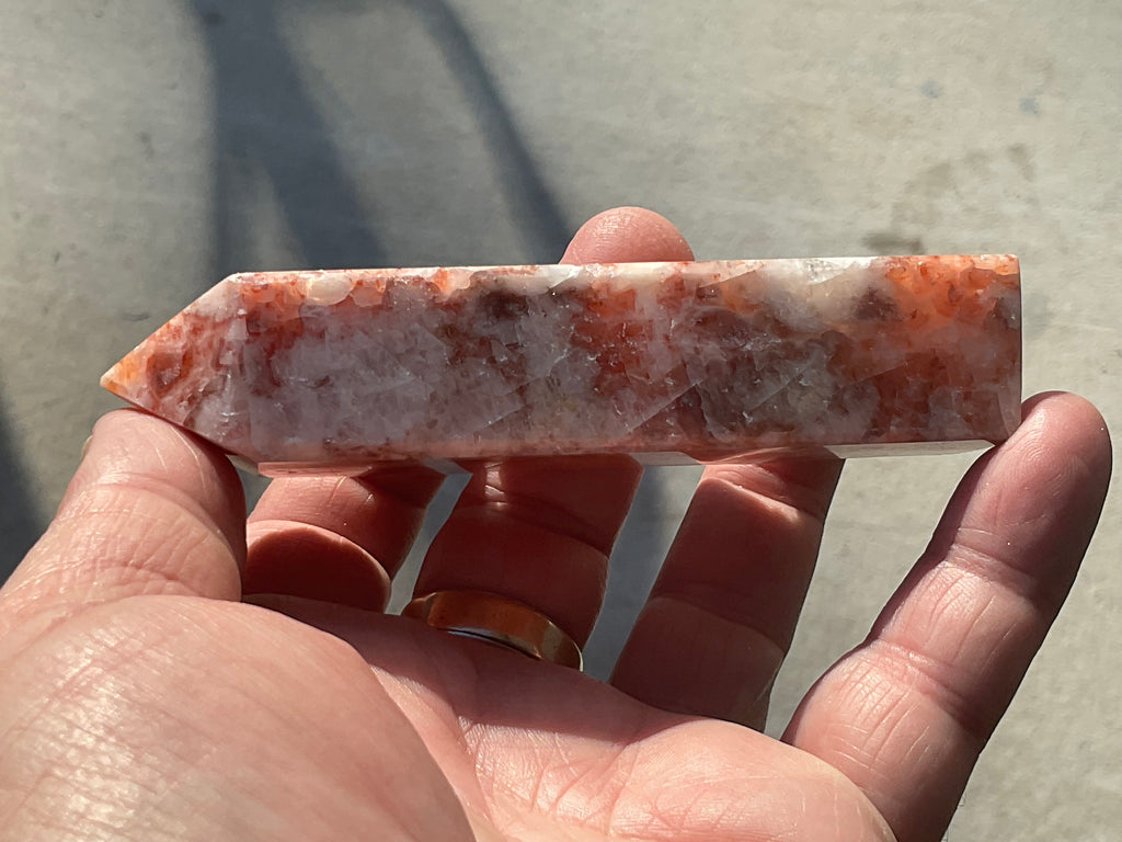 152g Orange Dog Tooth Calcite Generator 4C