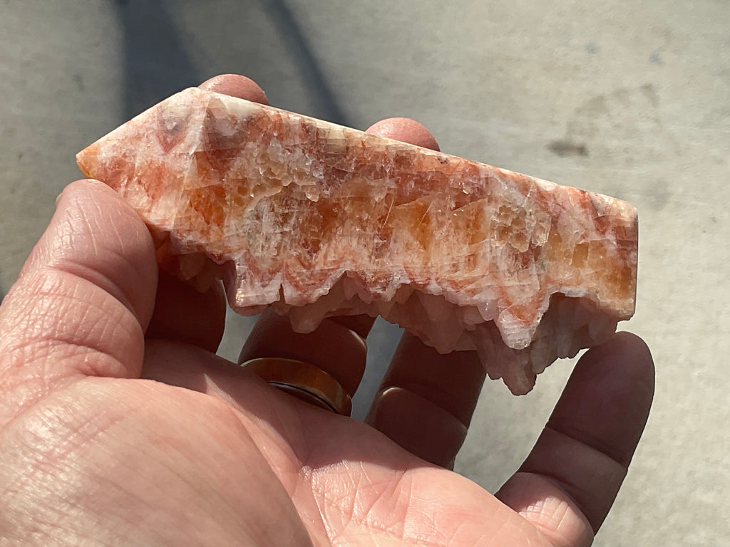 152g Orange Dog Tooth Calcite Generator 4C