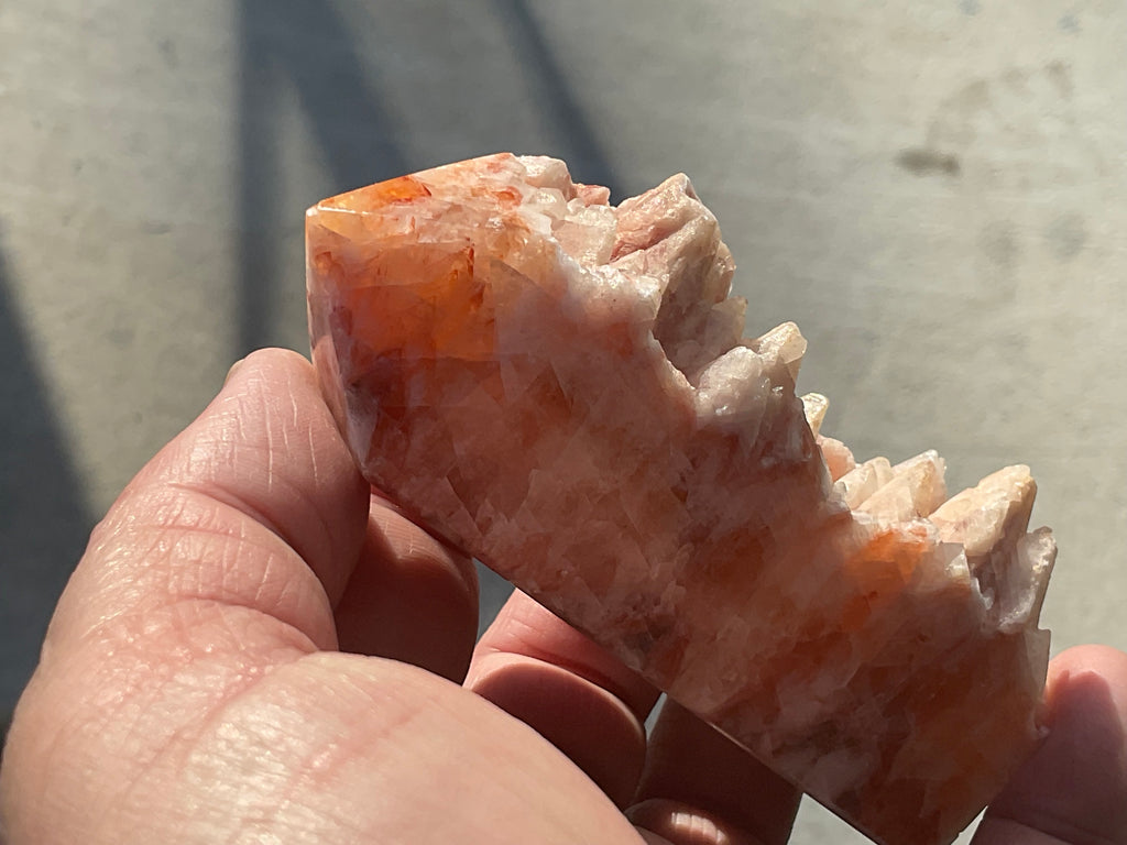 152g Orange Dog Tooth Calcite Generator 4C