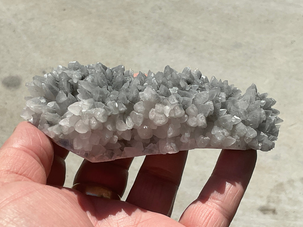 170g “Black Phantom Calcite” Specimen 2A from Hubei, China