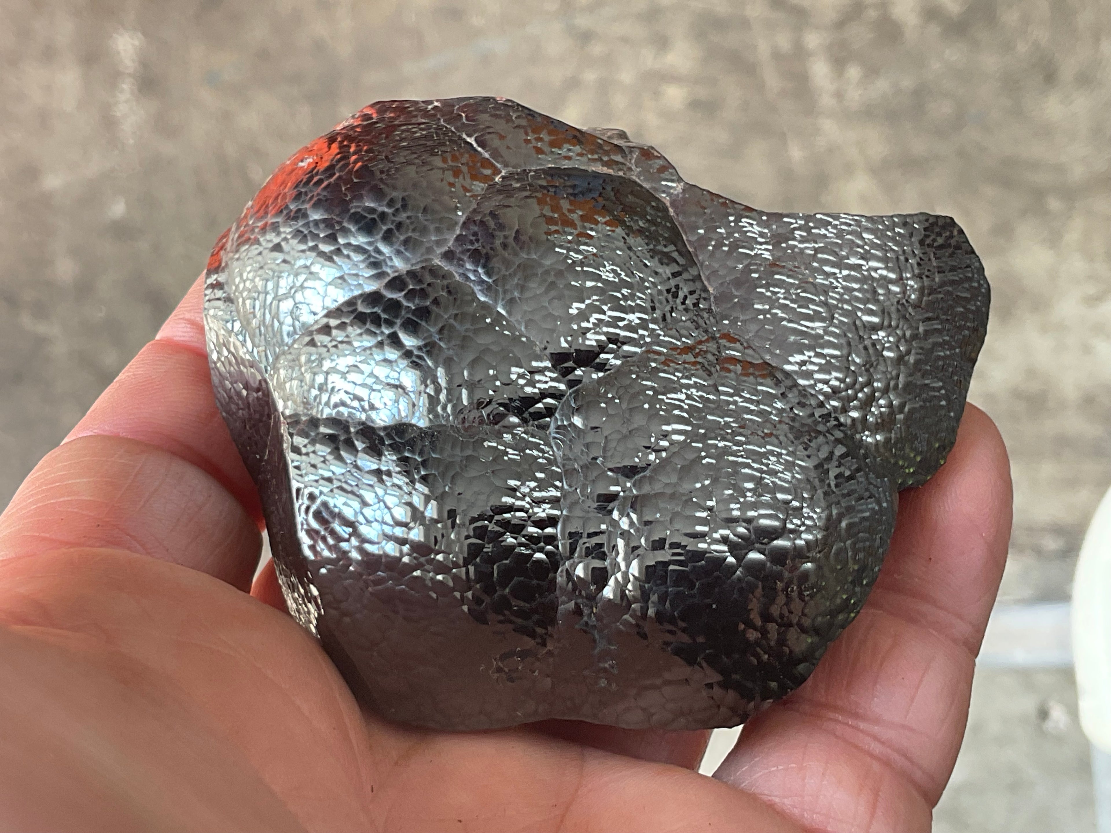 318g Botryoidal Hematite Specimen 6A