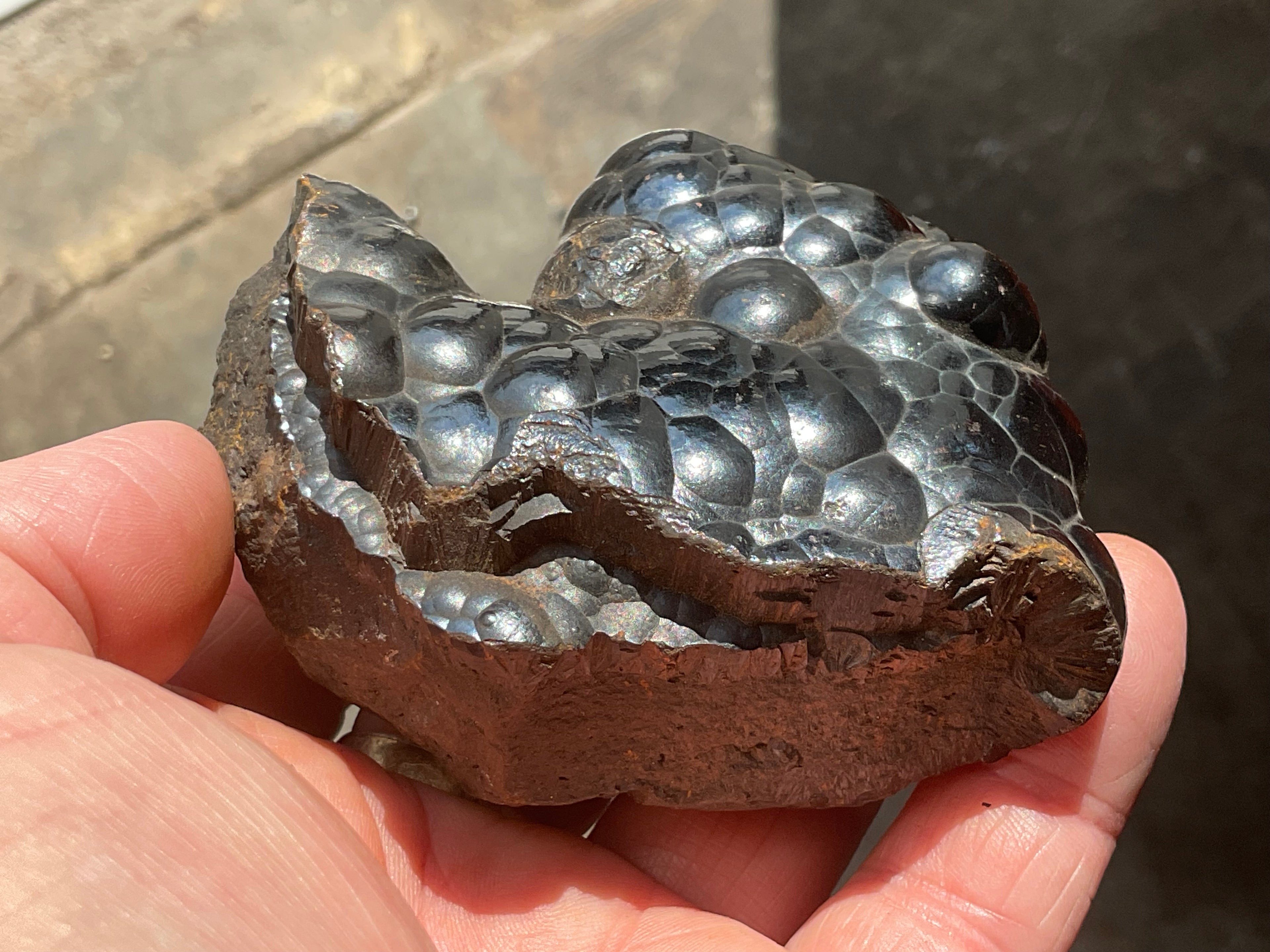 326g Botryoidal Hematite Specimen 6B