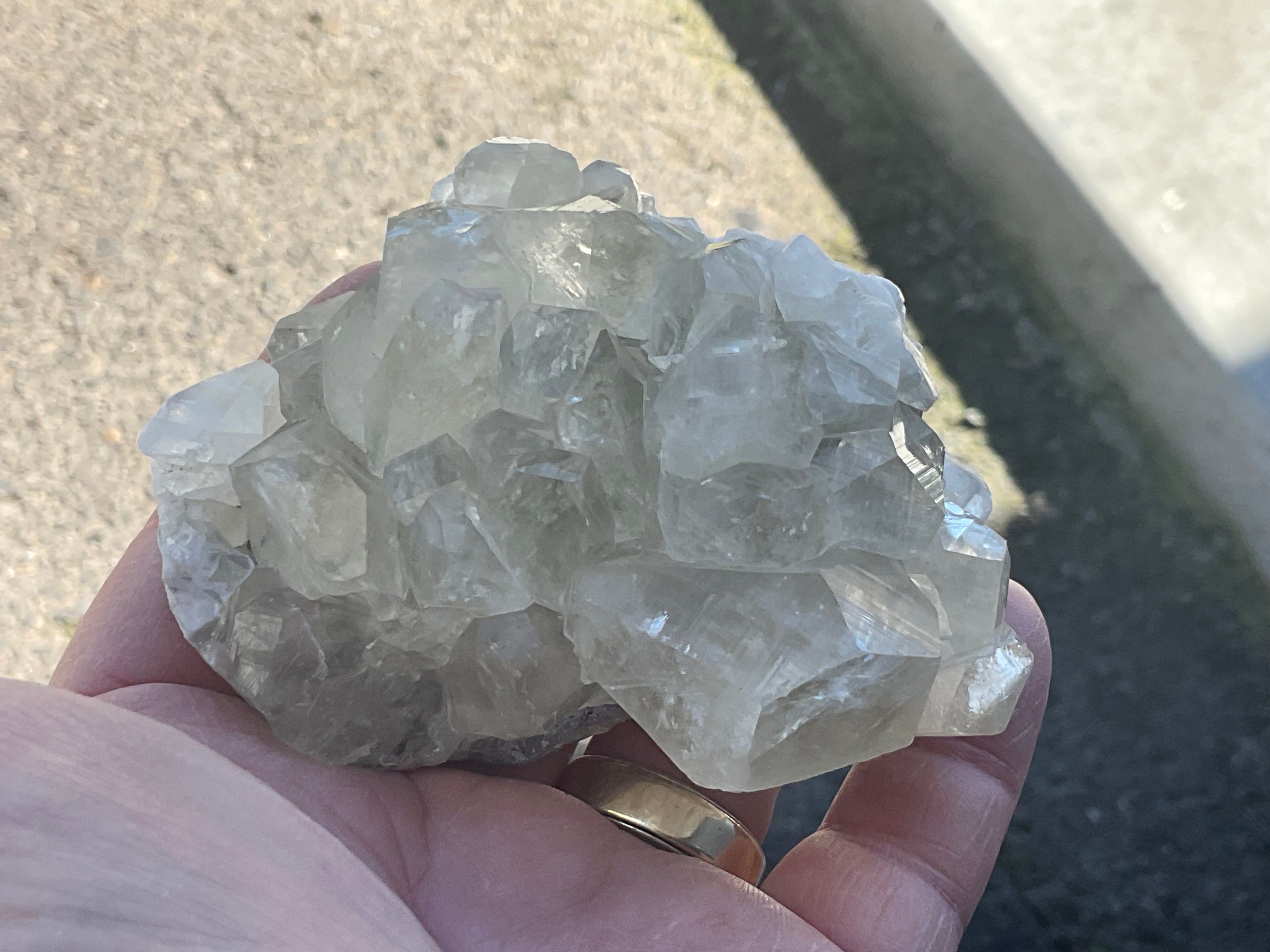 282g Diamond Calcite Specimen