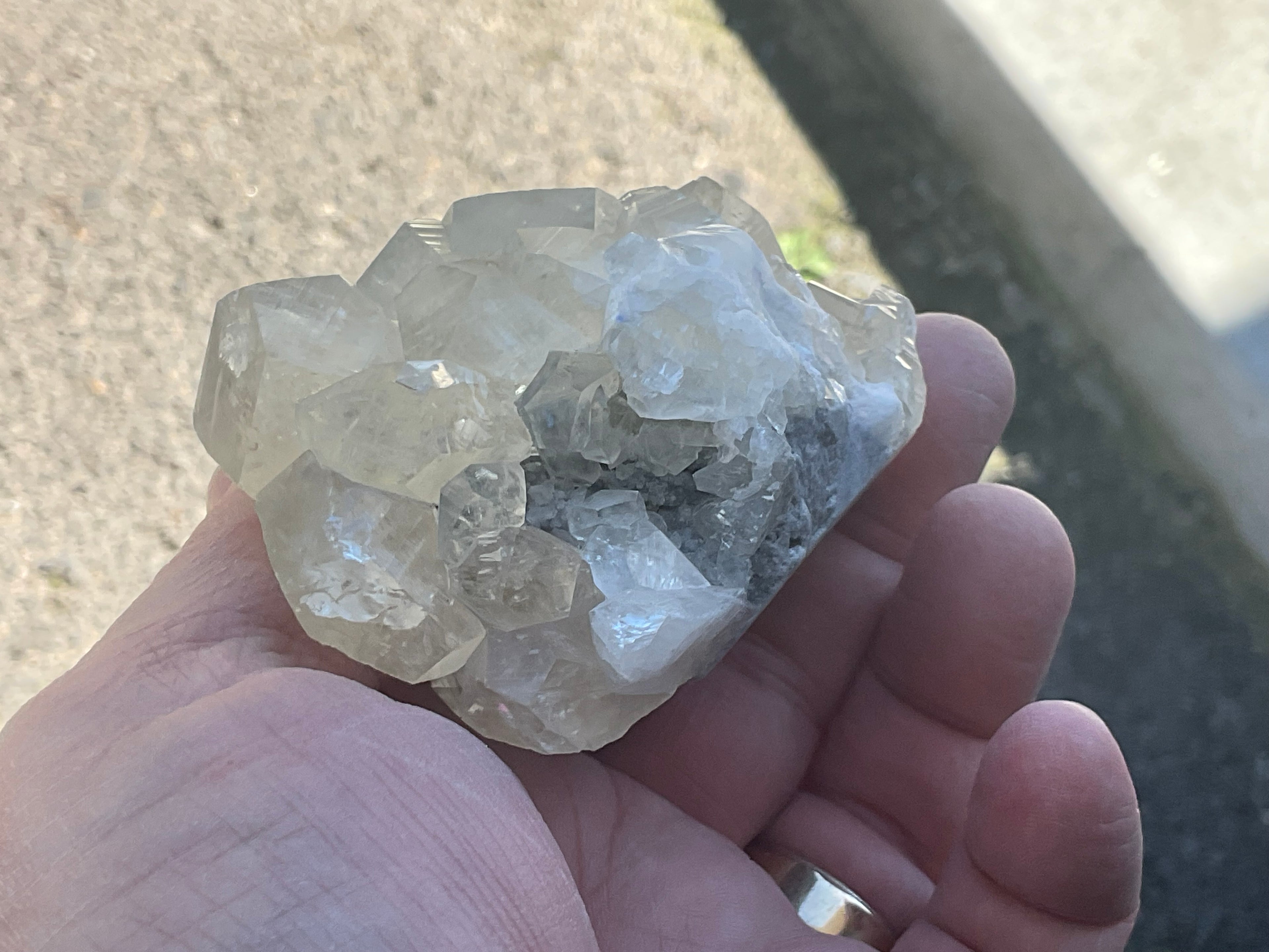 282g Diamond Calcite Specimen