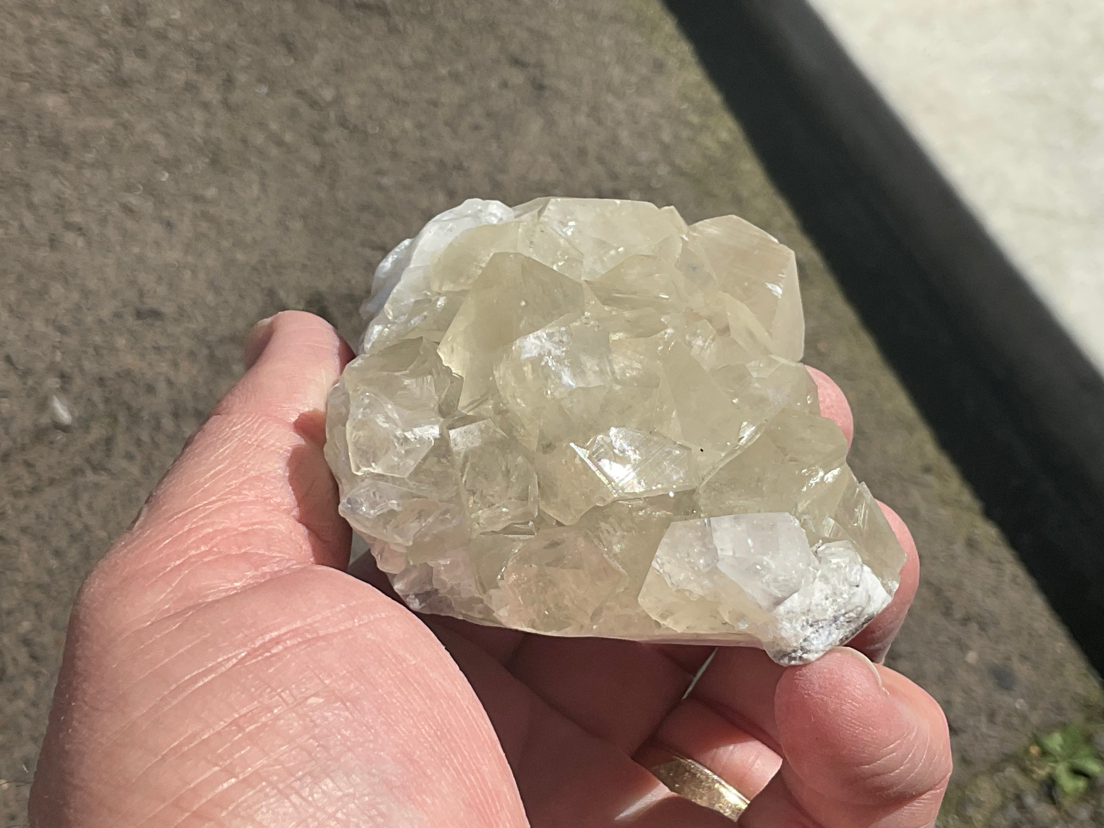 282g Diamond Calcite Specimen