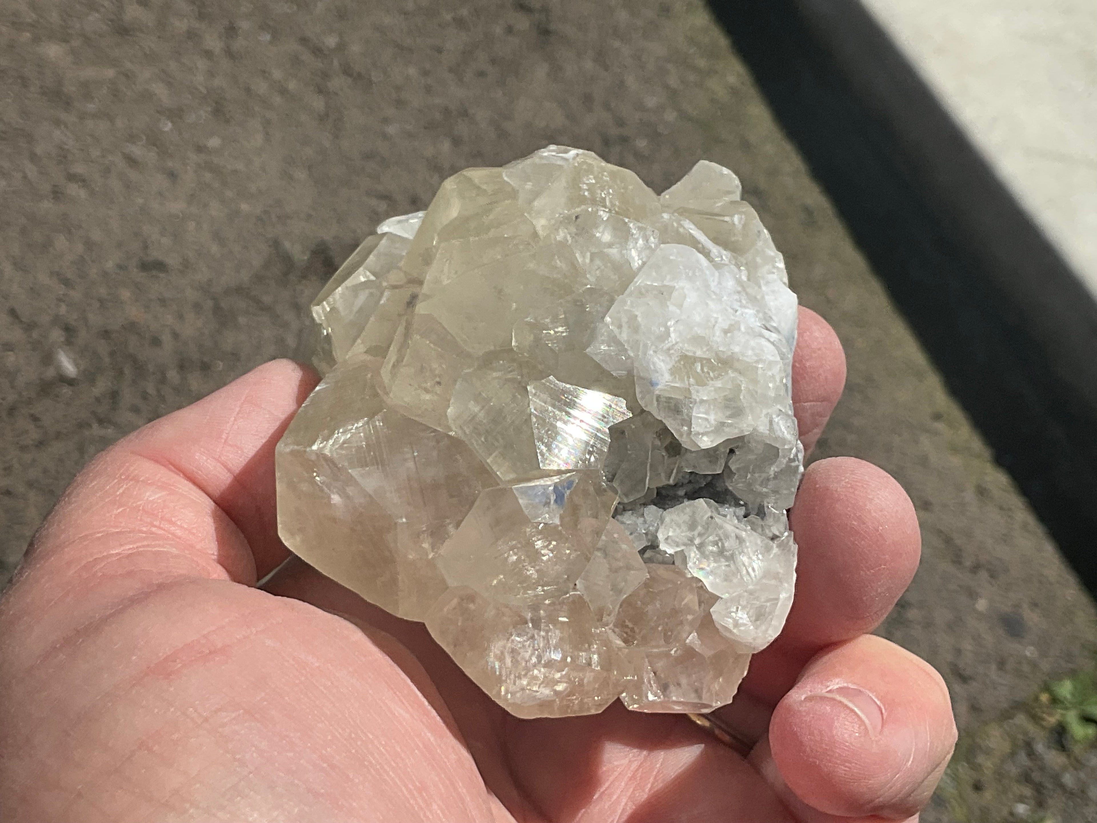 282g Diamond Calcite Specimen
