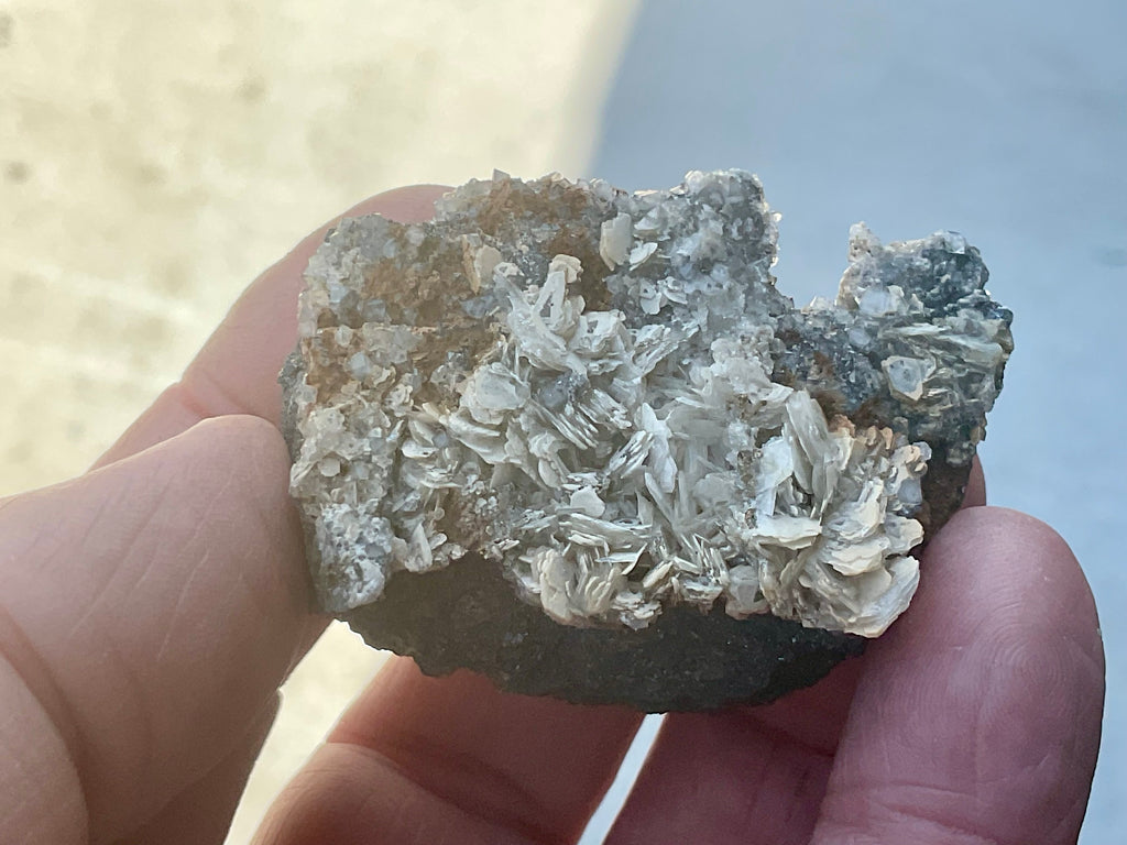 58g Calcite, Quartz and Magnetite Specimen 1 from the Kara Mine Tasmania