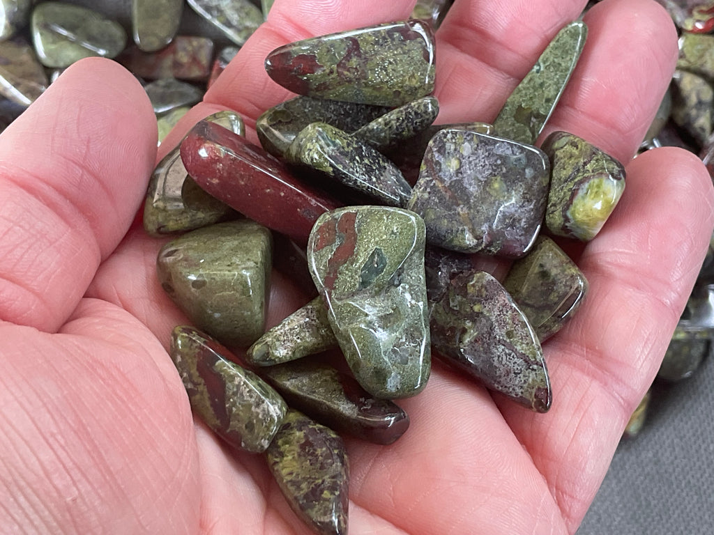 Dragons Blood Jasper Small Tumbled Stones