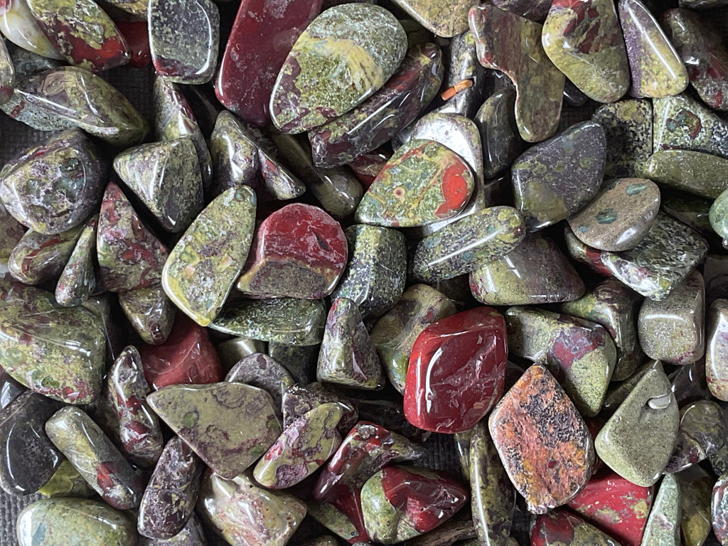 Dragons Blood Jasper Small Tumbled Stones