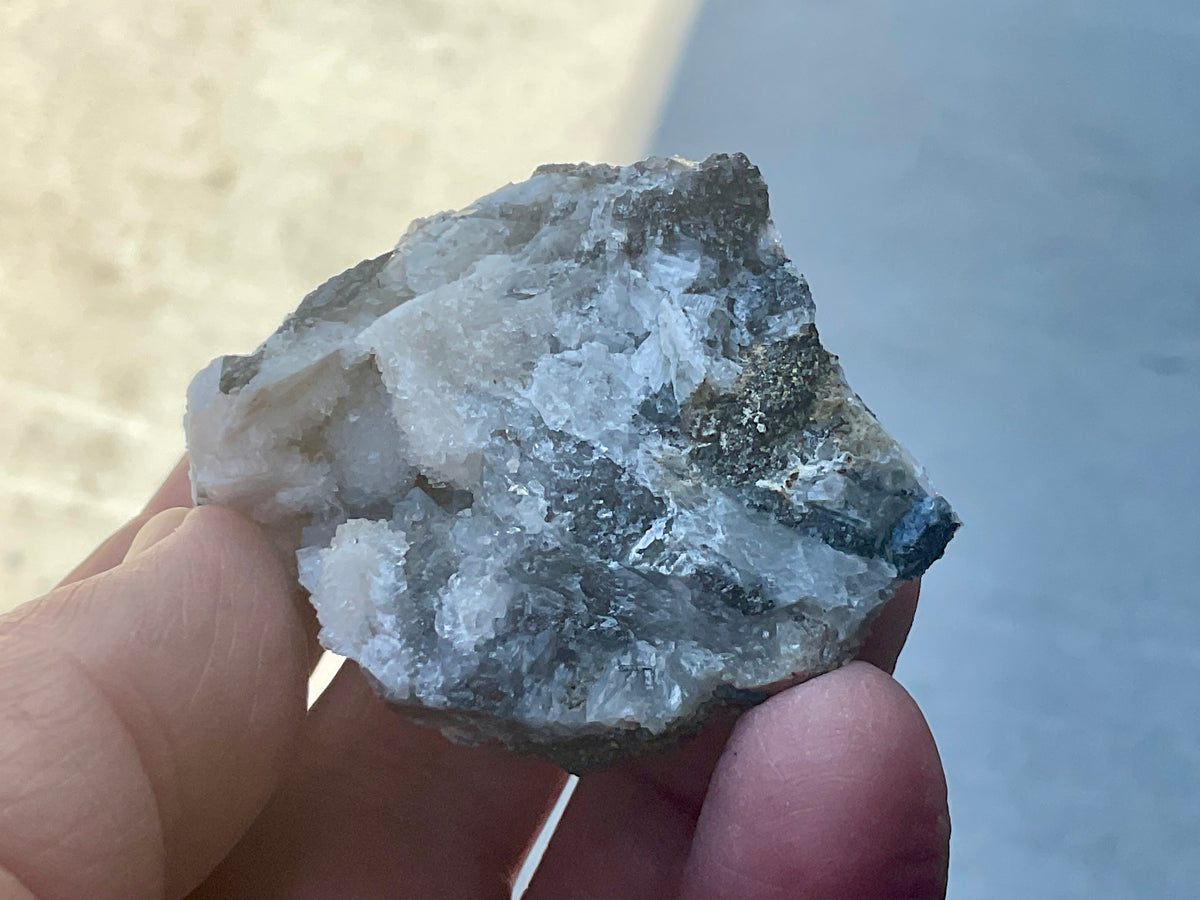 76g Calcite, Quartz and Magnetite Specimen 2 from the Kara Mine, Tasmania
