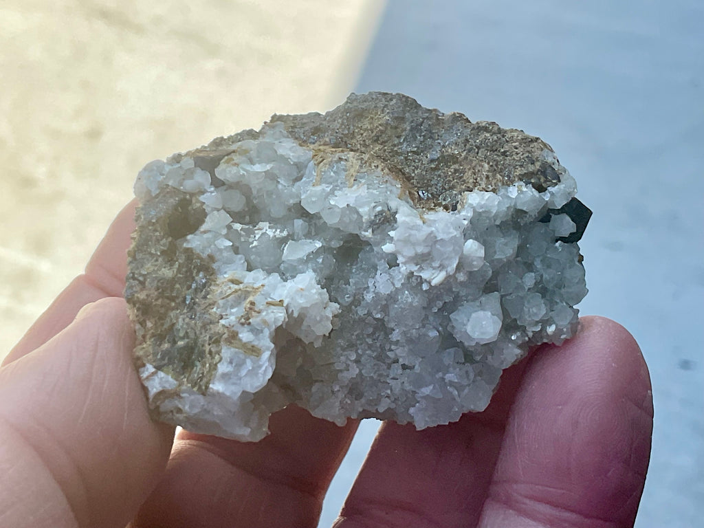 80g Calcite, Quartz and Magnetite Specimen 3 from the Kara Mine, Tasmania