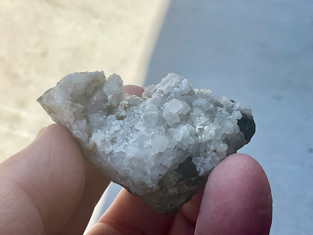 80g Calcite, Quartz and Magnetite Specimen 3 from the Kara Mine, Tasmania