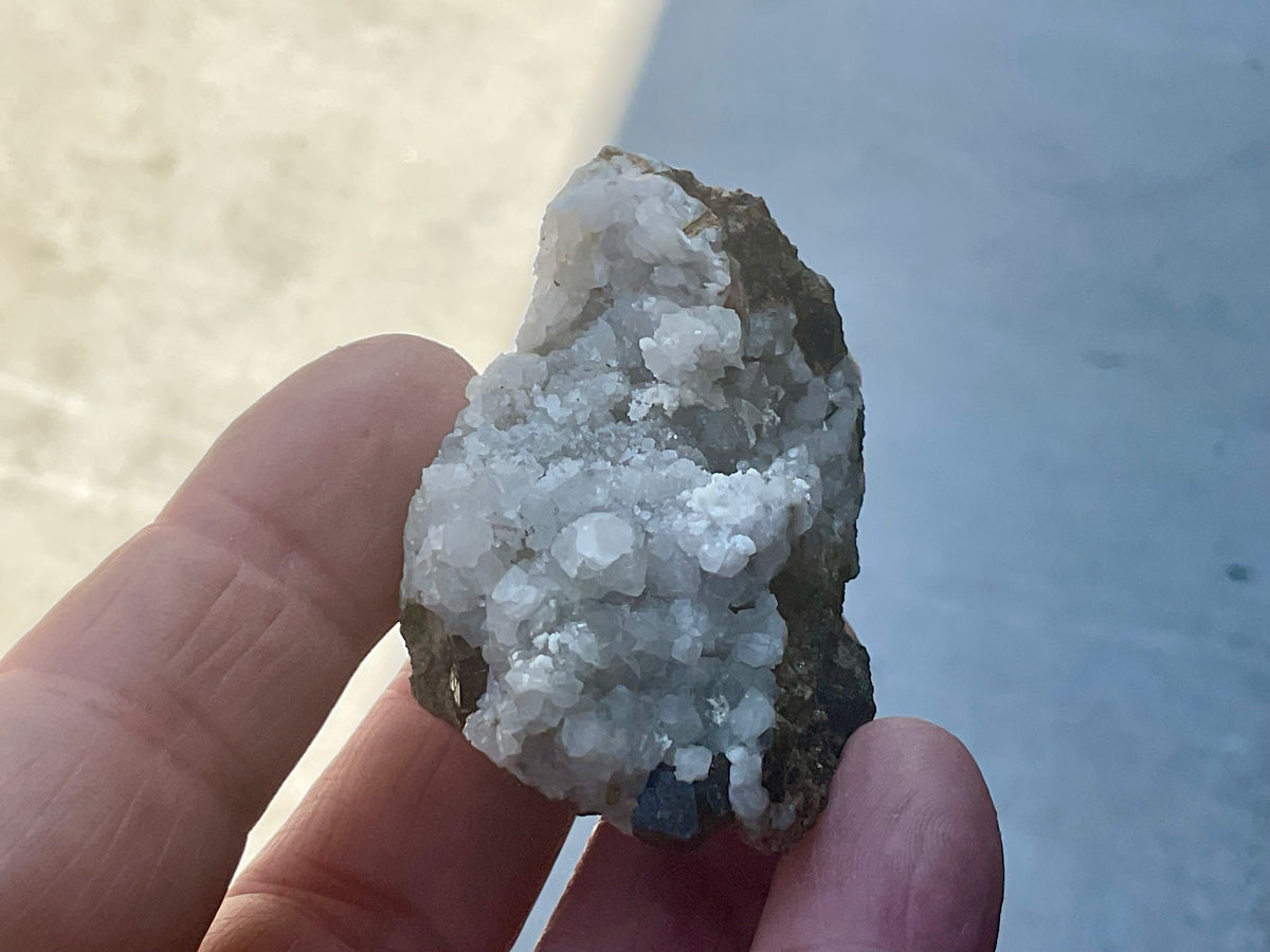 80g Calcite, Quartz and Magnetite Specimen 3 from the Kara Mine, Tasmania