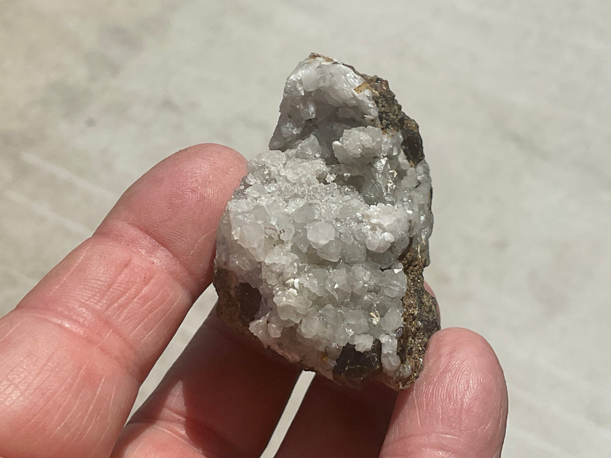 80g Calcite, Quartz and Magnetite Specimen 3 from the Kara Mine, Tasmania