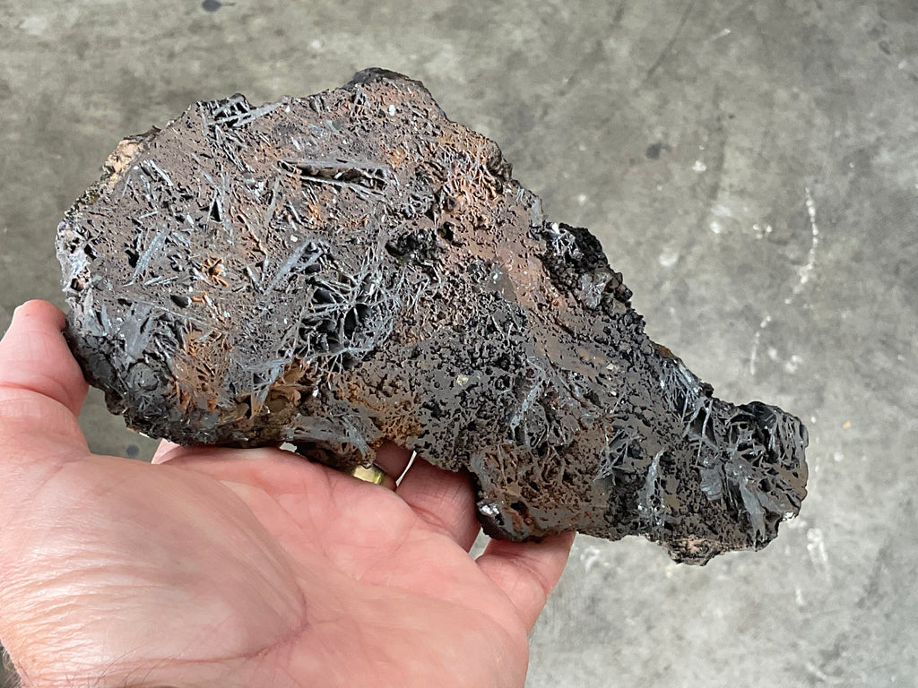 362g Polished Reticulated Hematite Slab A