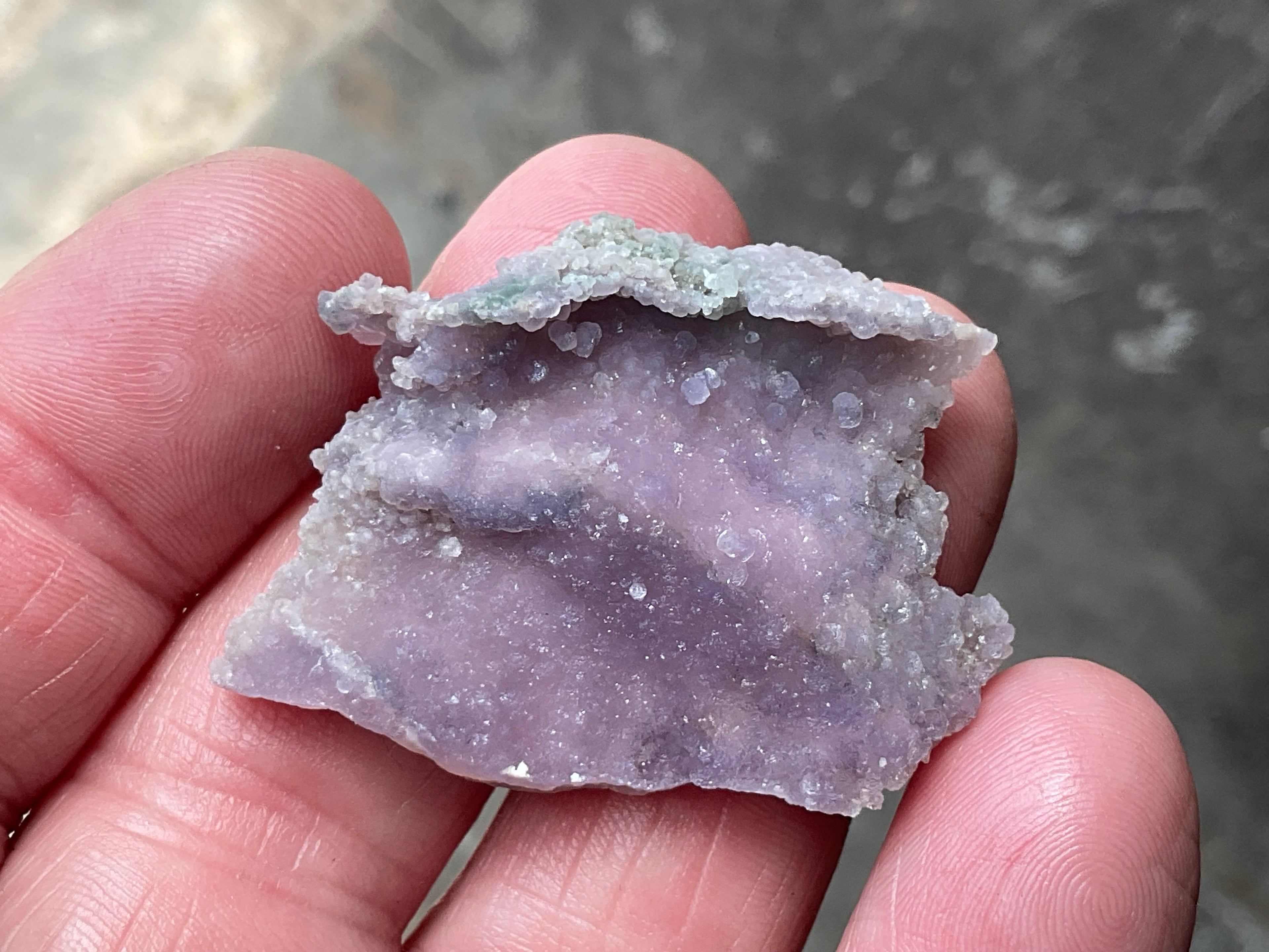 8g Grape Agate Specimen 3D