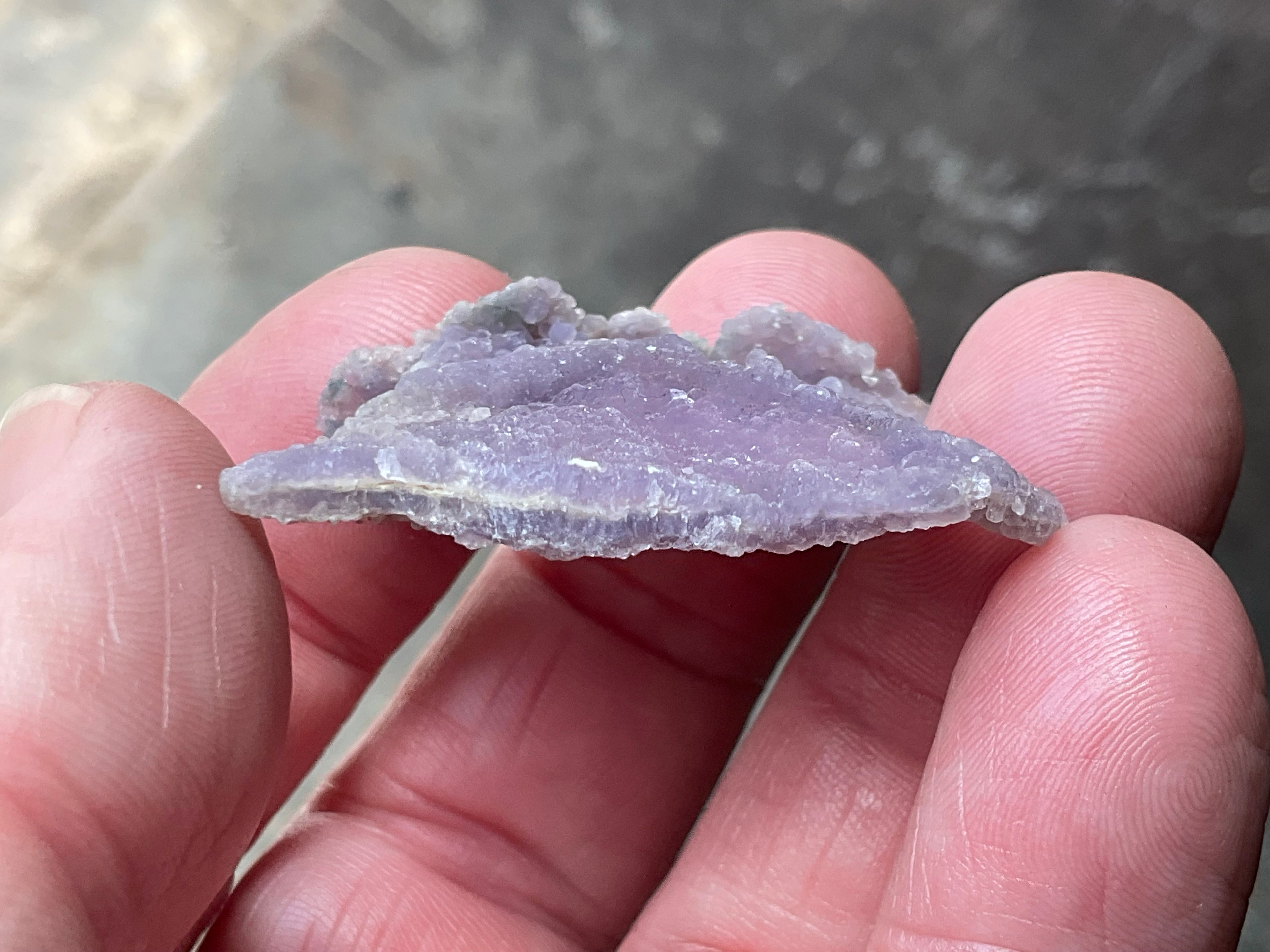 8g Grape Agate Specimen 3D