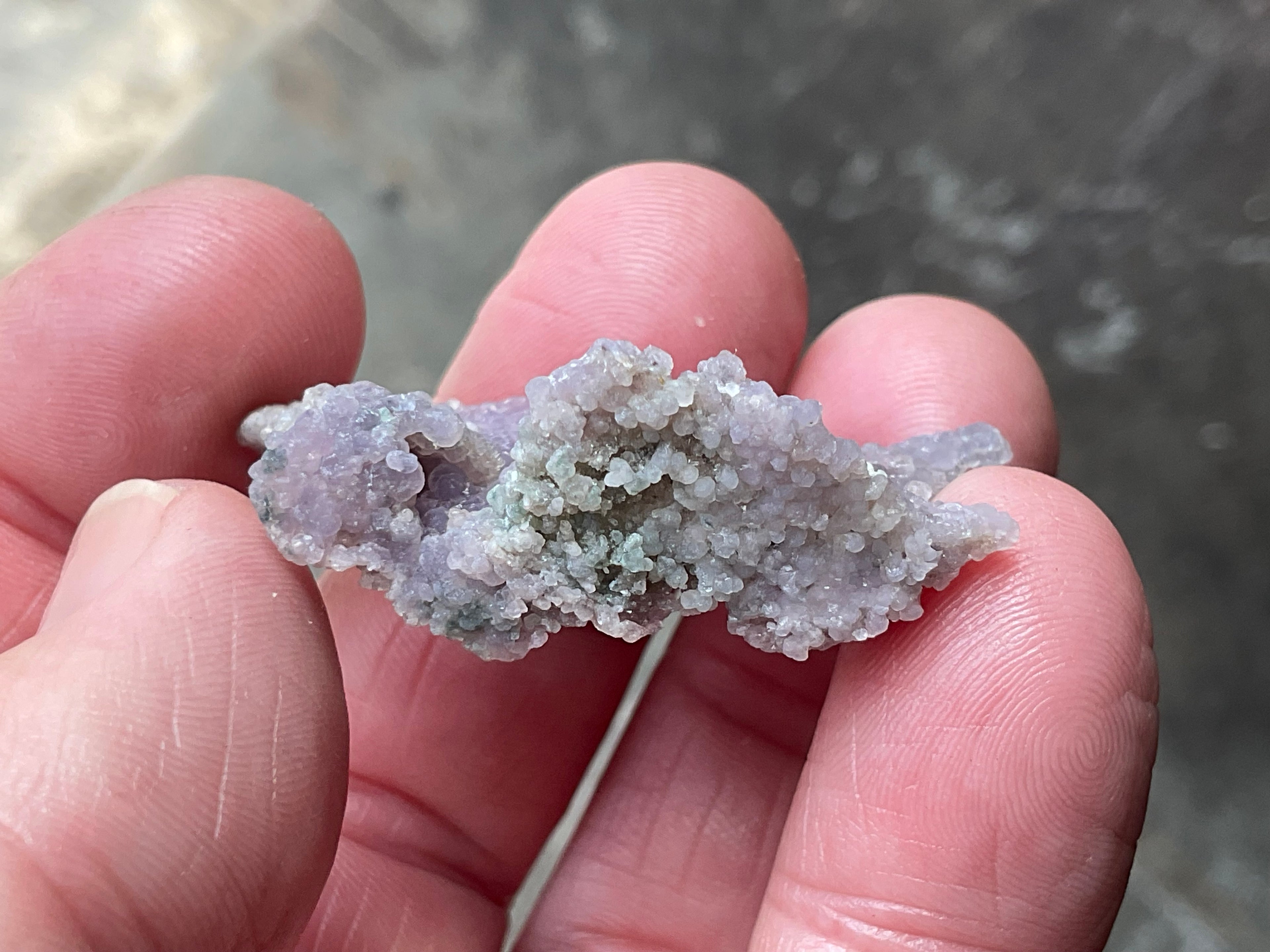 8g Grape Agate Specimen 3D