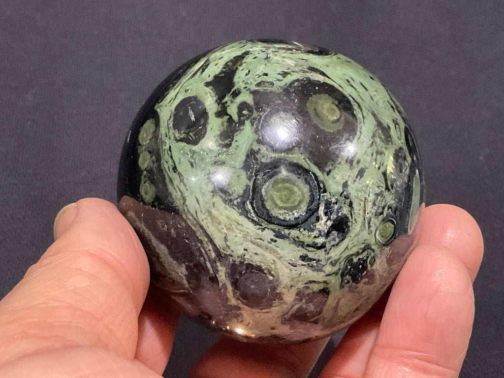 340g Kambaba Jasper Sphere 2C