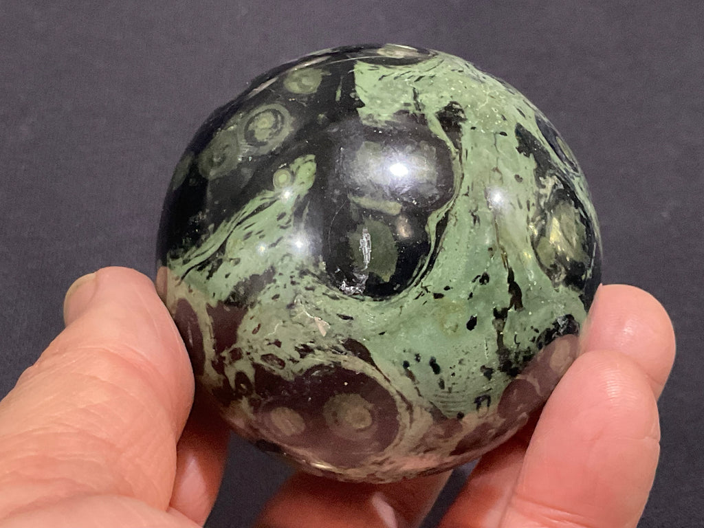 340g Kambaba Jasper Sphere 2C
