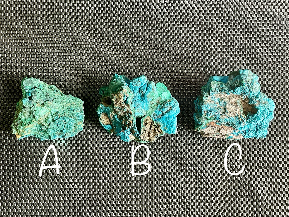 966g Malachite and Chrysocolla Rough Specimen B