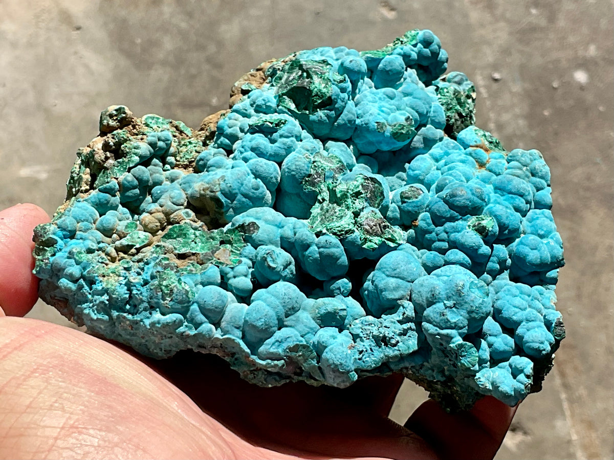 650g Malachite and Chrysocolla Rough Specimen A