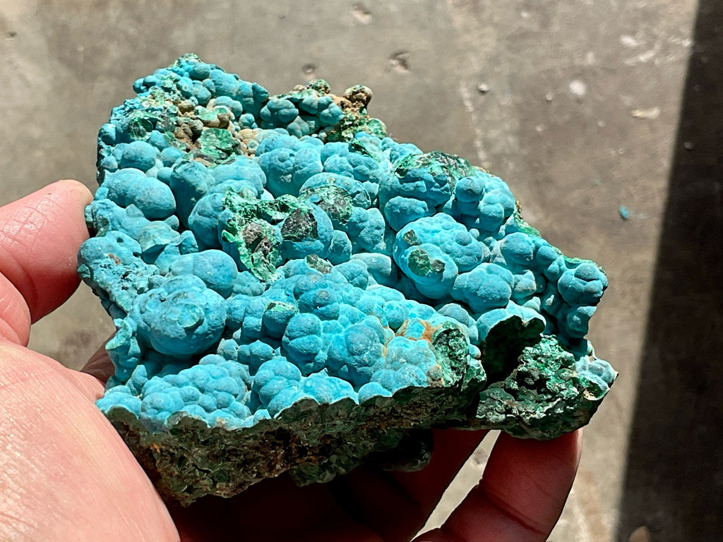 650g Malachite and Chrysocolla Rough Specimen A