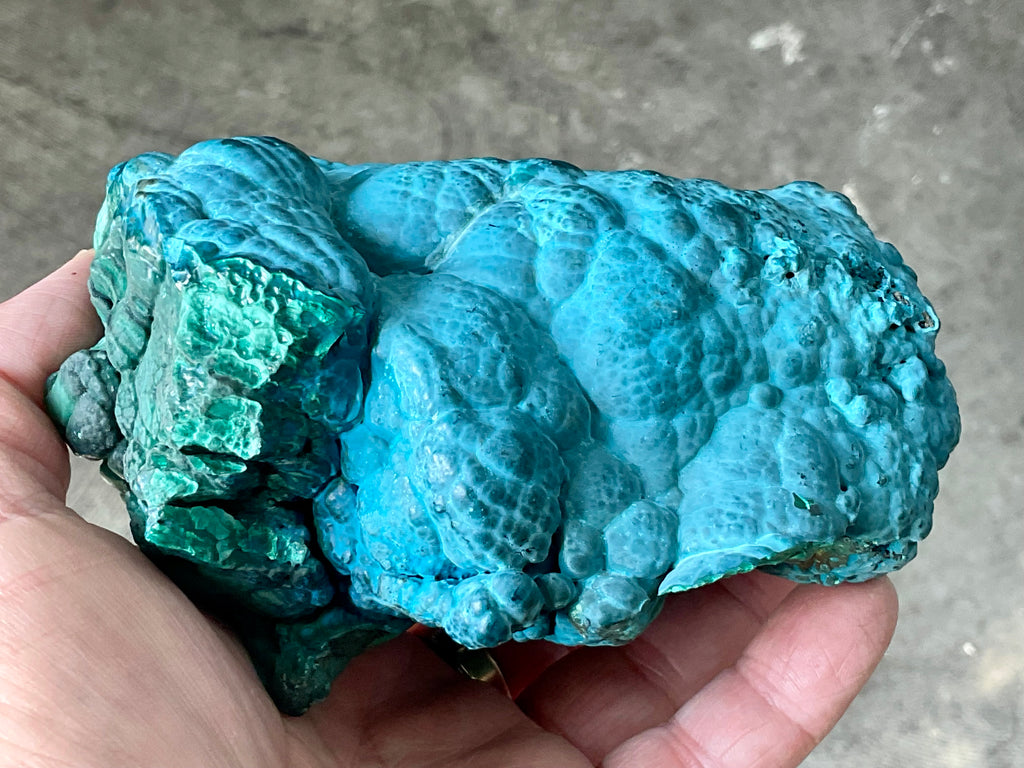 966g Malachite and Chrysocolla Rough Specimen B