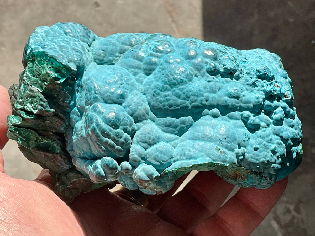 966g Malachite and Chrysocolla Rough Specimen B