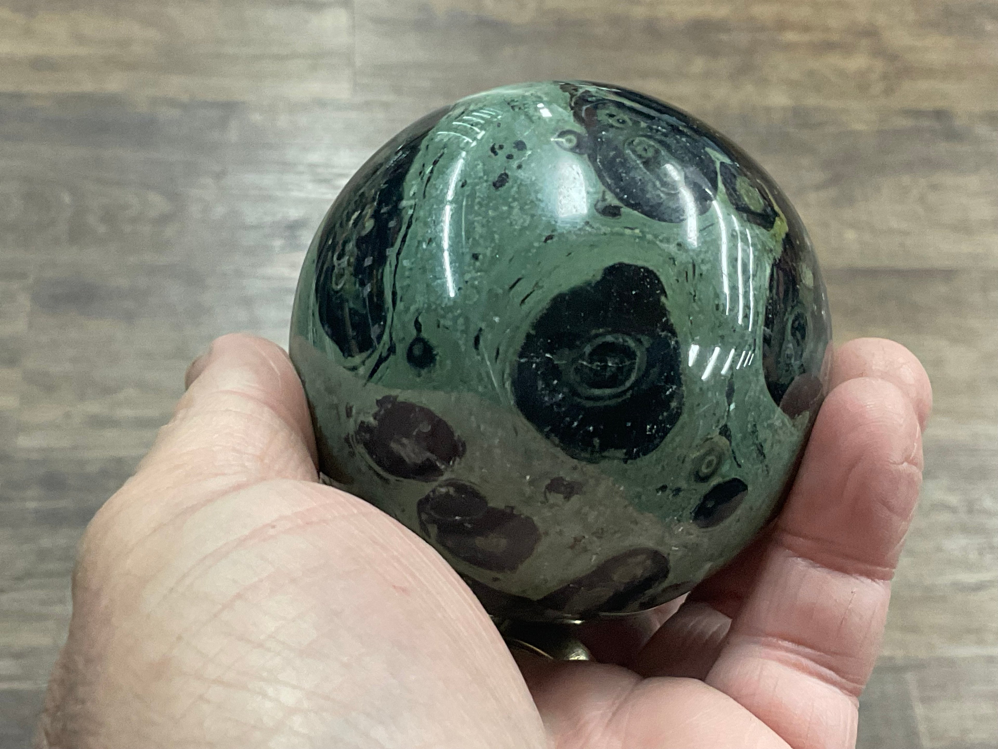 572g Kambaba Jasper Sphere 4B