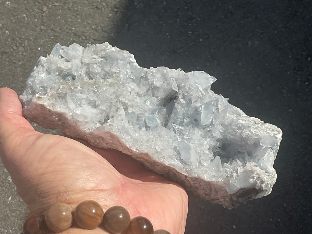 1838g Celestite/Celestine Geode