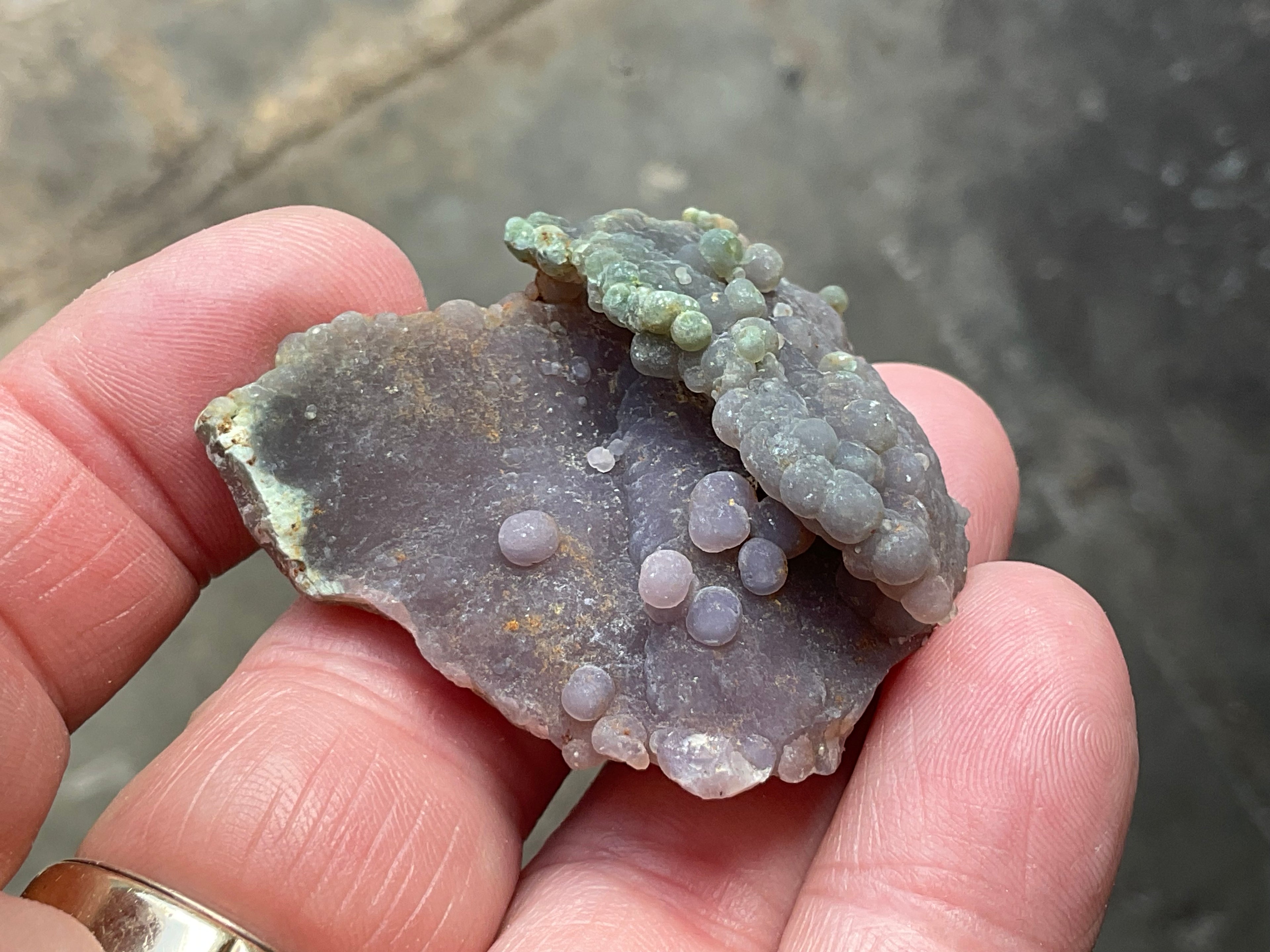 22g Grape Agate Specimen 7A