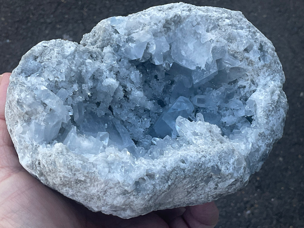 1838g Celestite/Celestine Geode