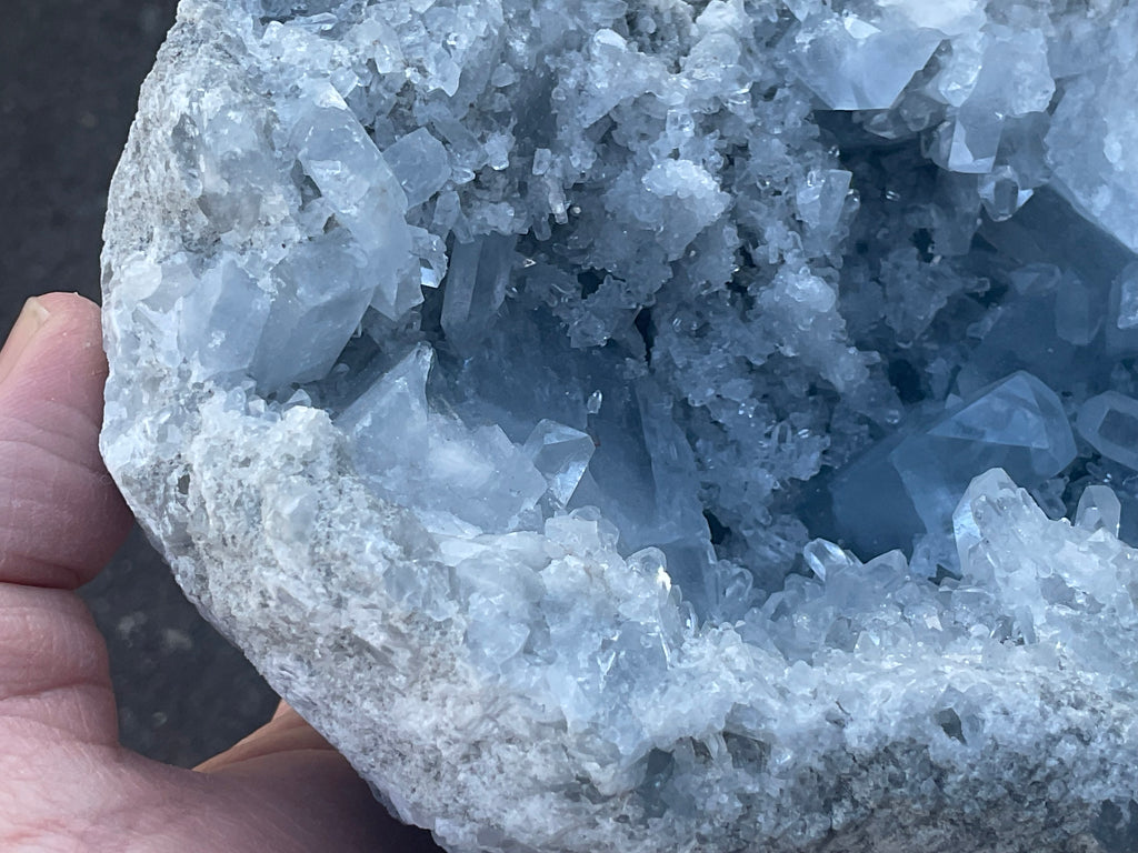 1838g Celestite/Celestine Geode
