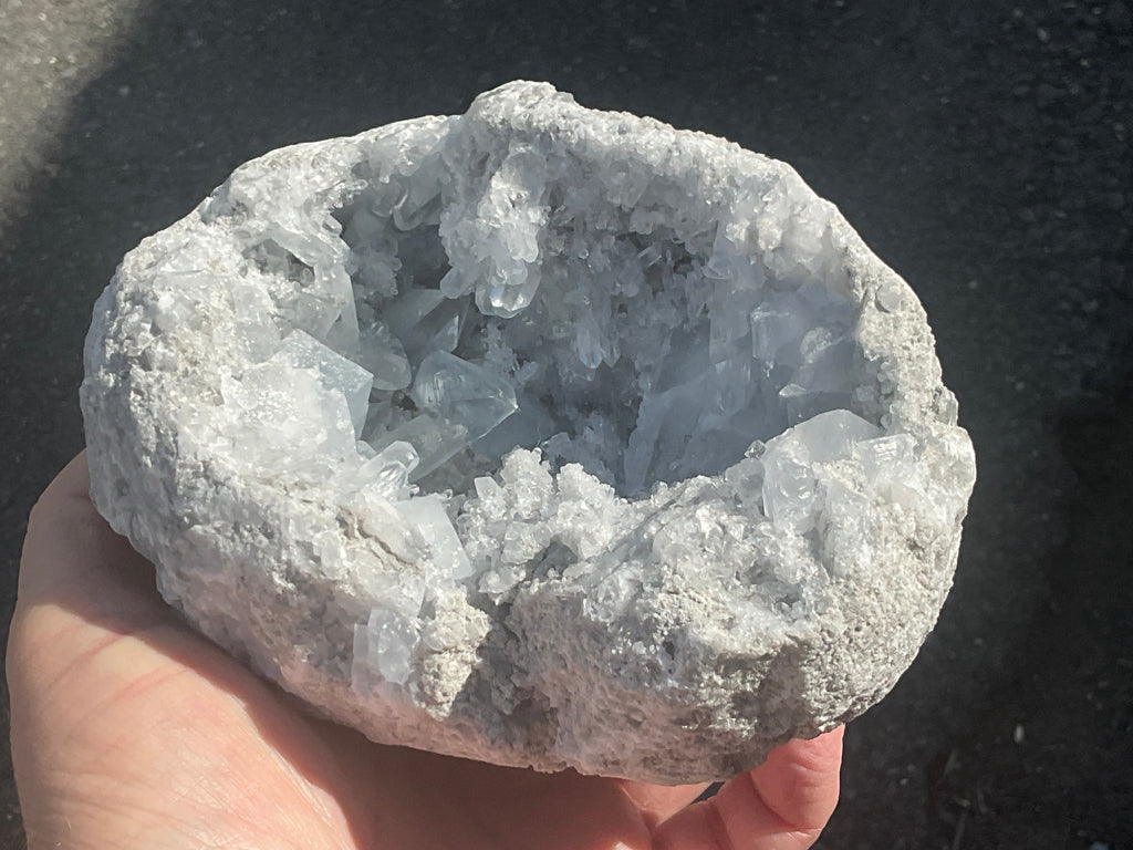 1838g Celestite/Celestine Geode