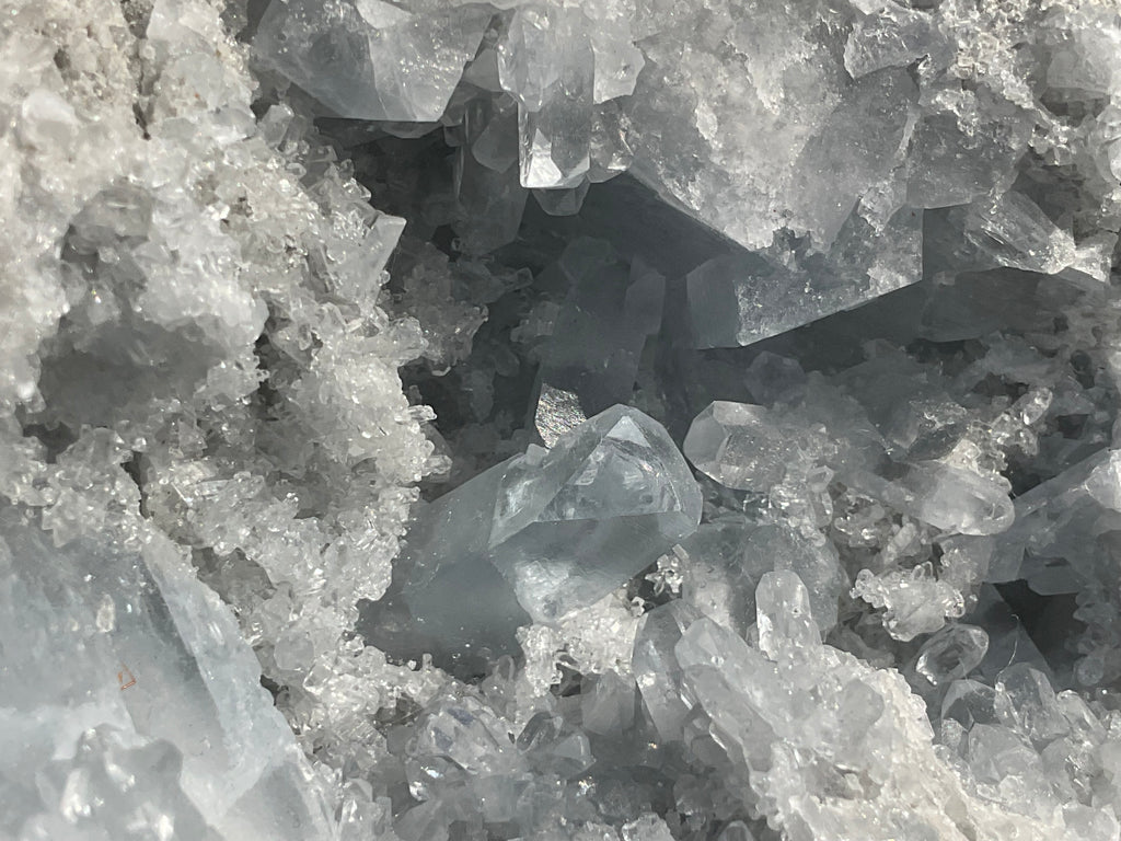 1838g Celestite/Celestine Geode