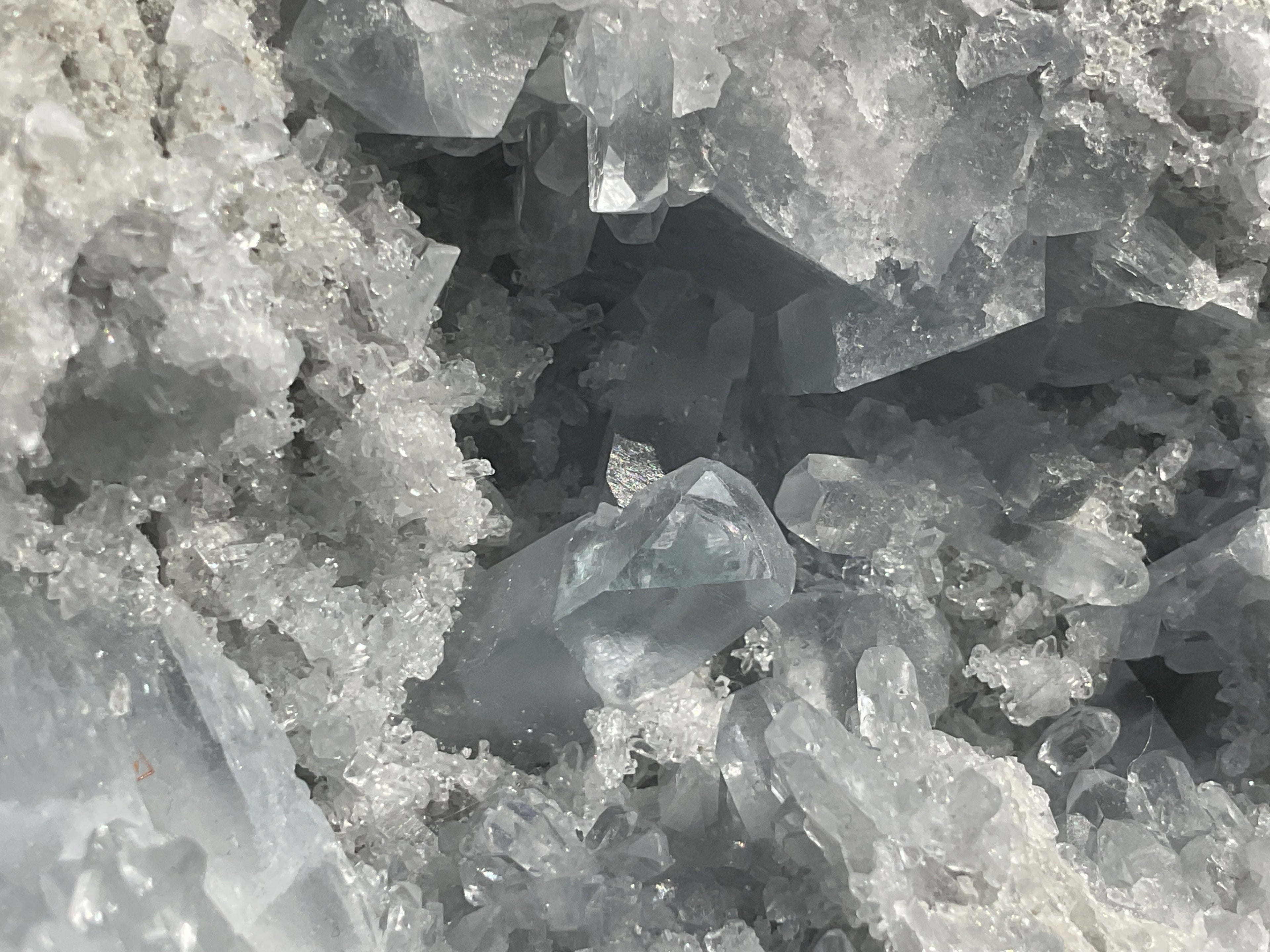 1838g Celestite/Celestine Geode