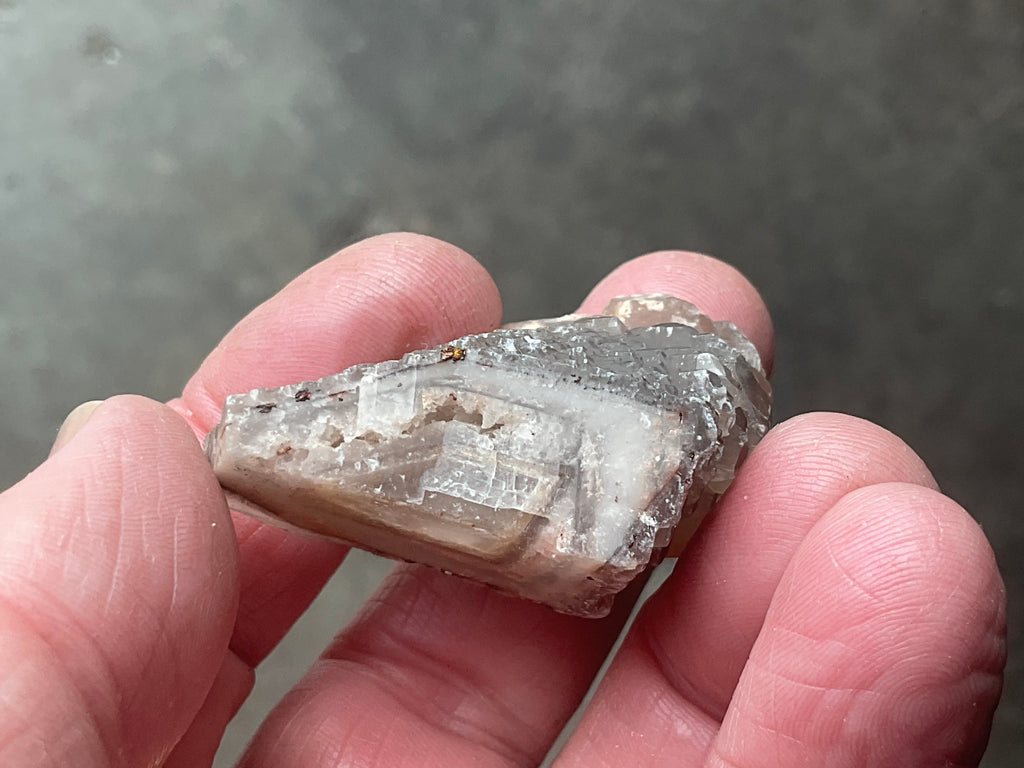 28g Red Pagoda Calcite Specimen 2C from Hubei,China