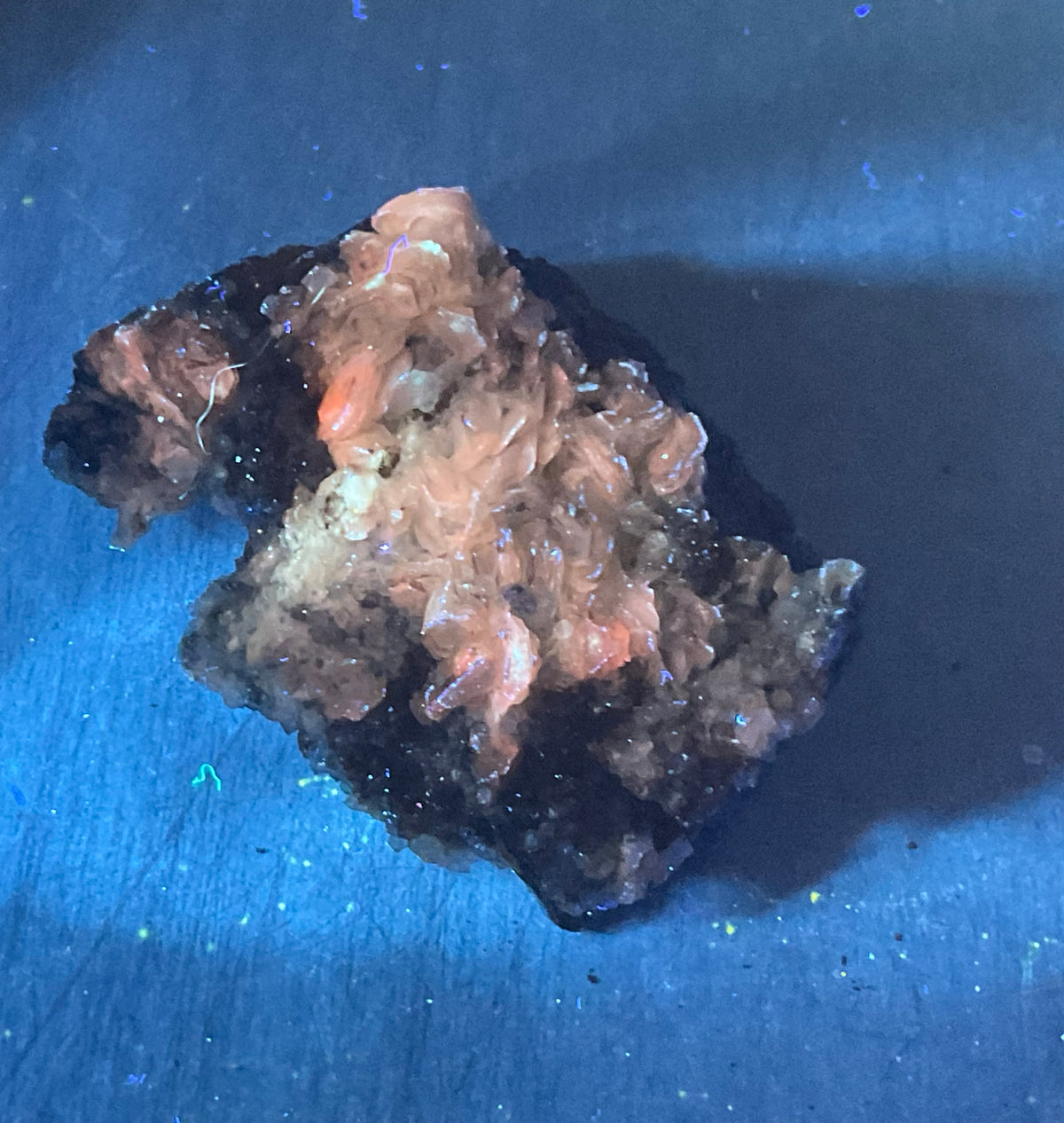 58g Calcite, Quartz and Magnetite Specimen 1 from the Kara Mine Tasmania