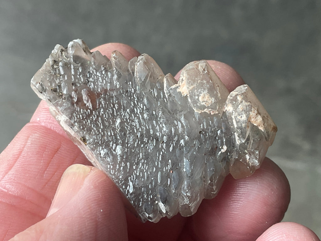 28g Red Pagoda Calcite Specimen 2C from Hubei,China
