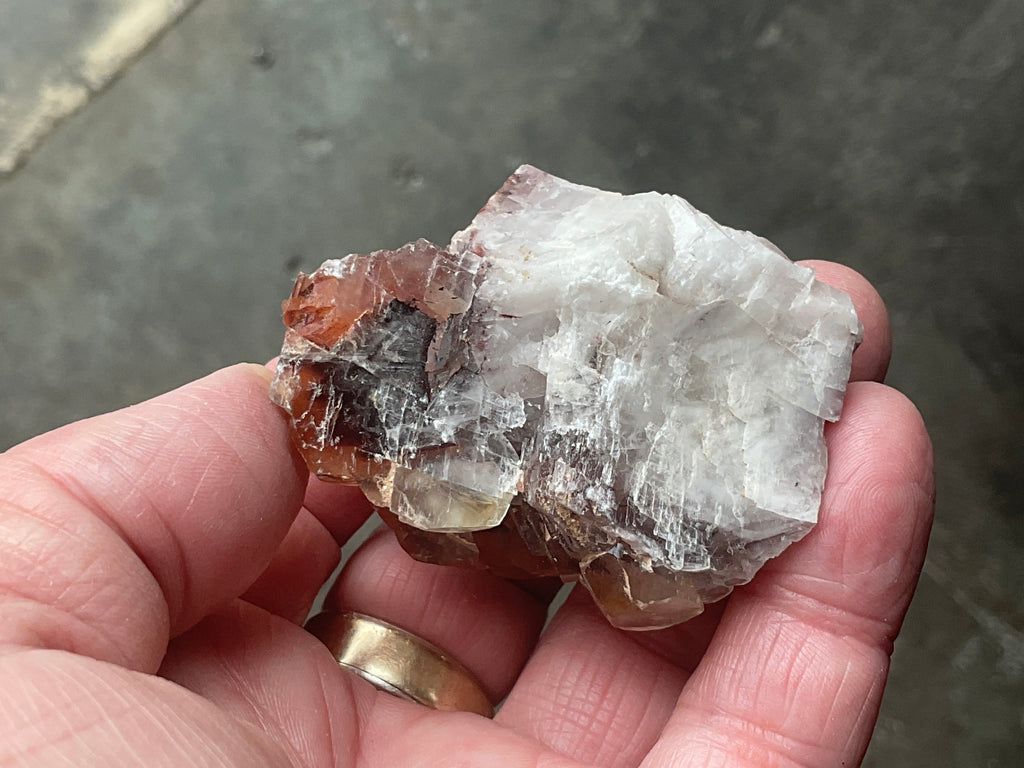 70g Red Pagoda Calcite Specimen 5A from Hubei, China