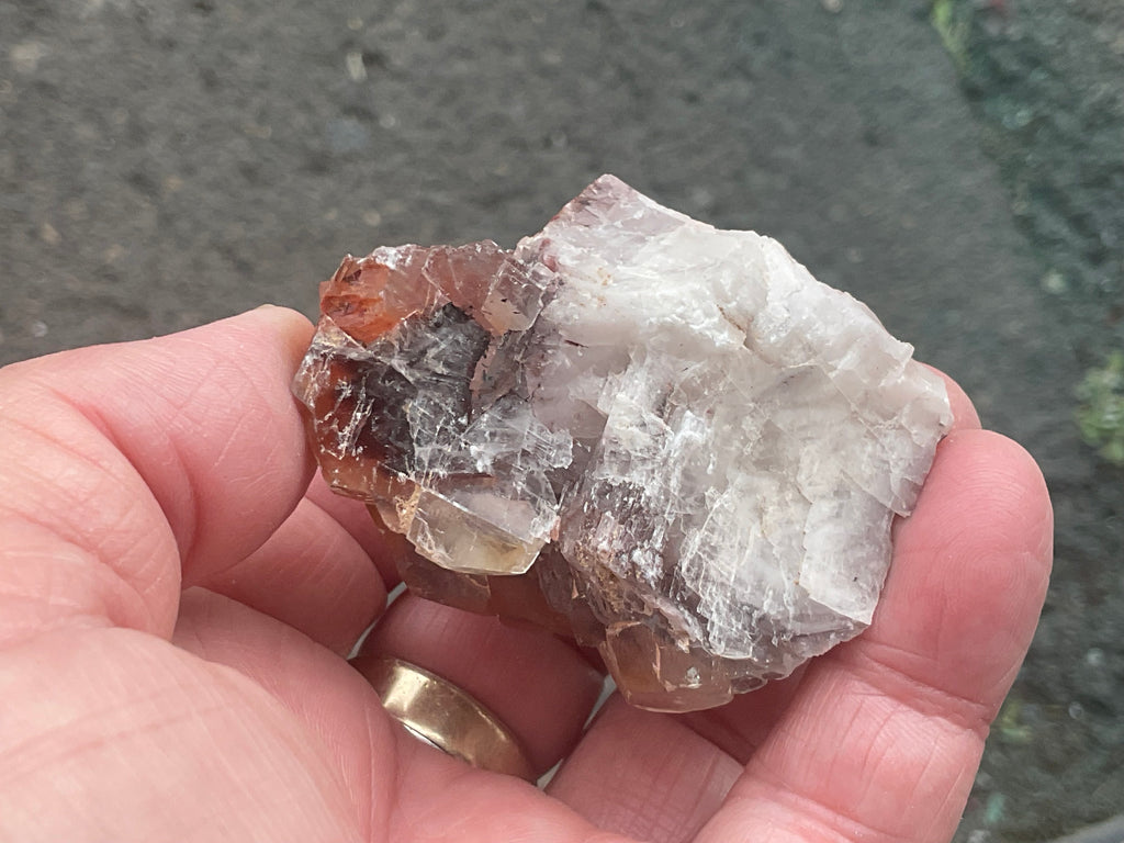 70g Red Pagoda Calcite Specimen 5A from Hubei, China